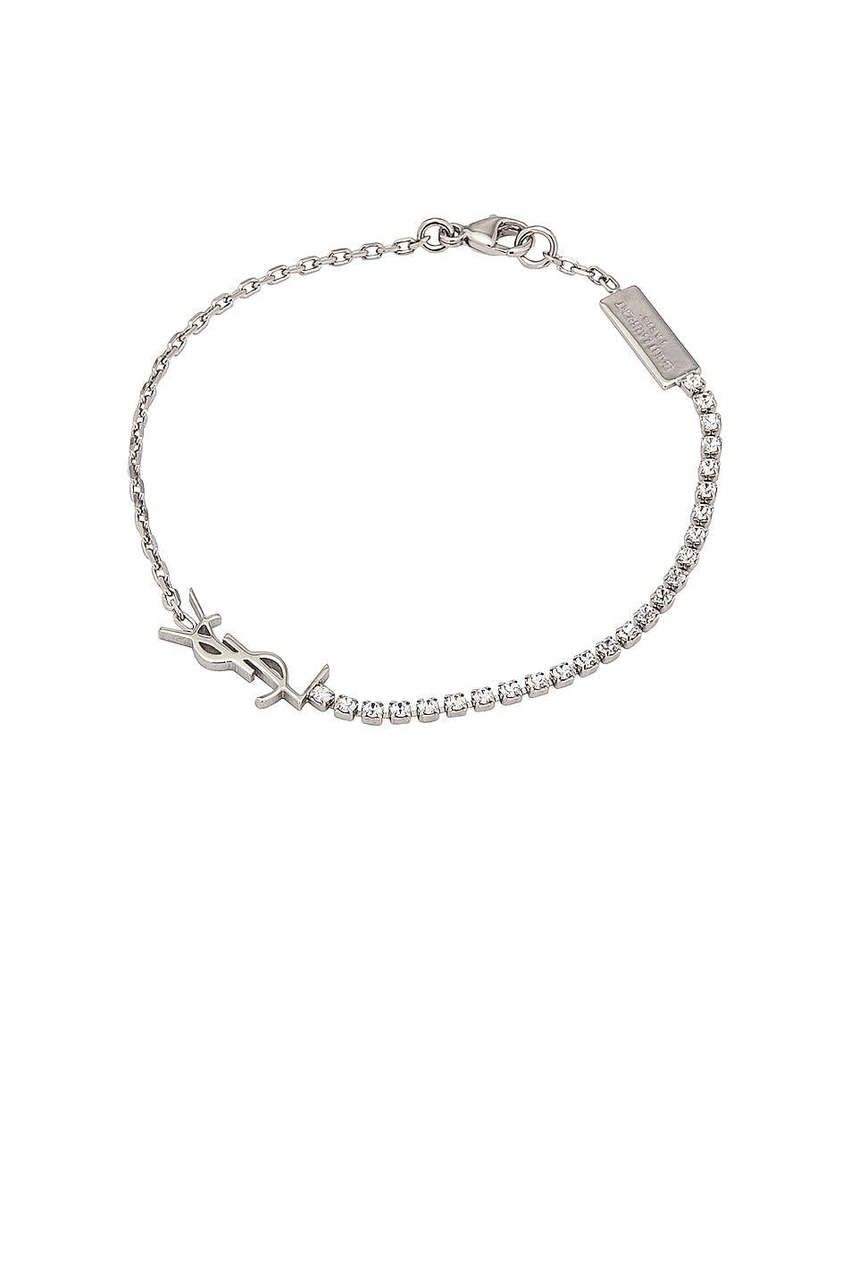 YSL Bracelet in Silver - Saint Laurent