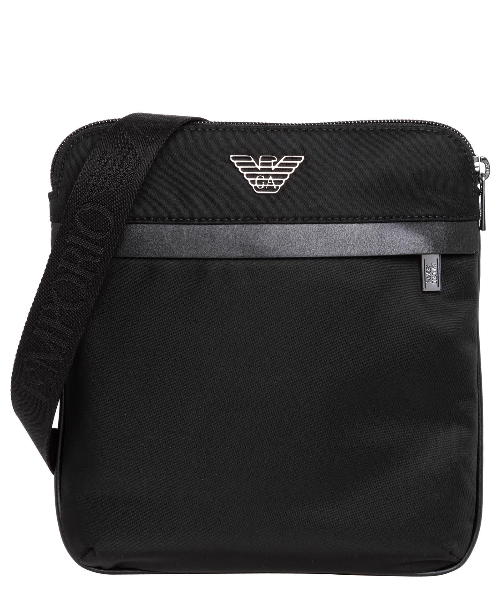 Emporio Armani Crossbody Bag in Black for Men Lyst