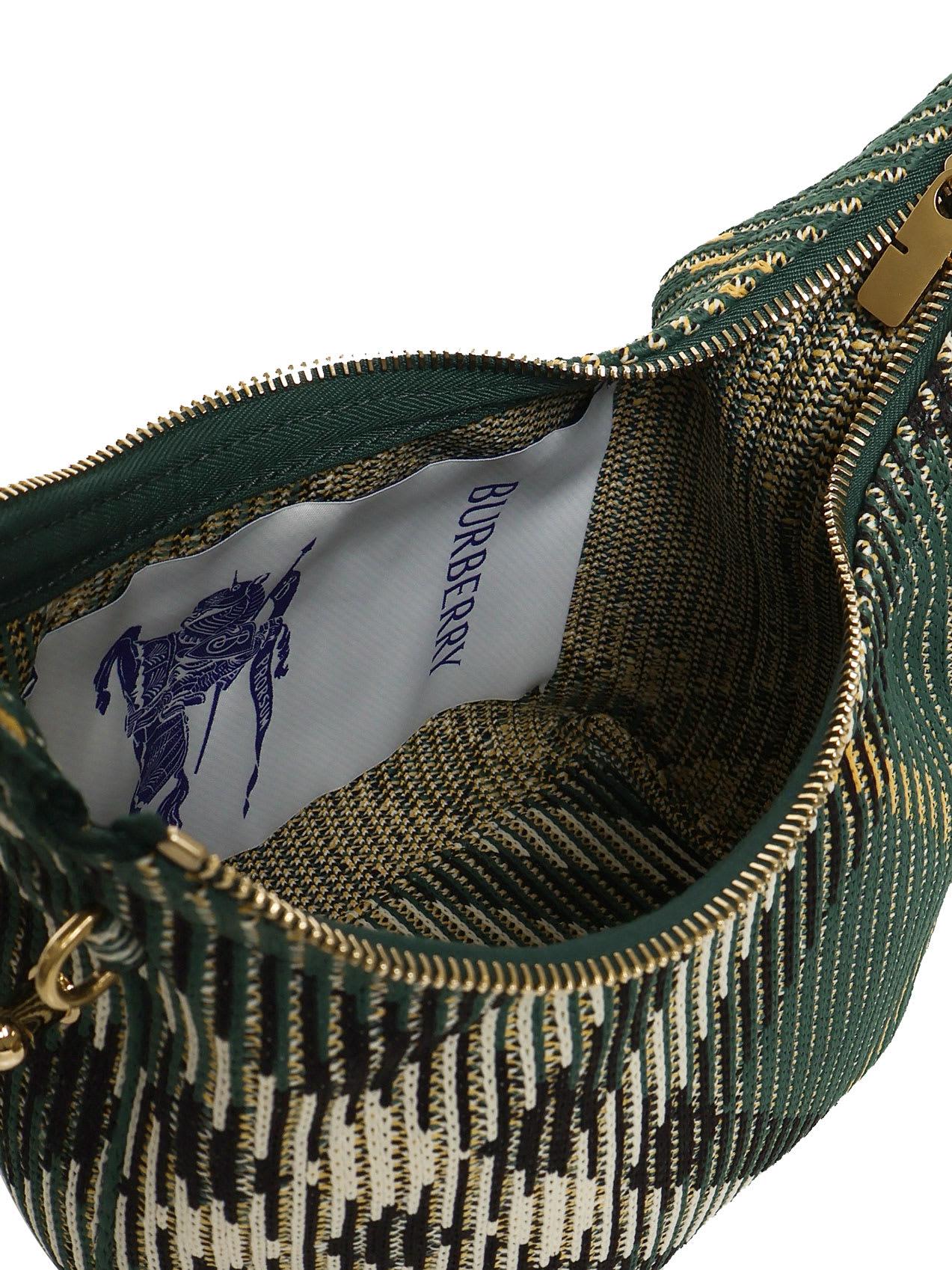 Burberry Mini Peg Duffle Bag in Green | Lyst
