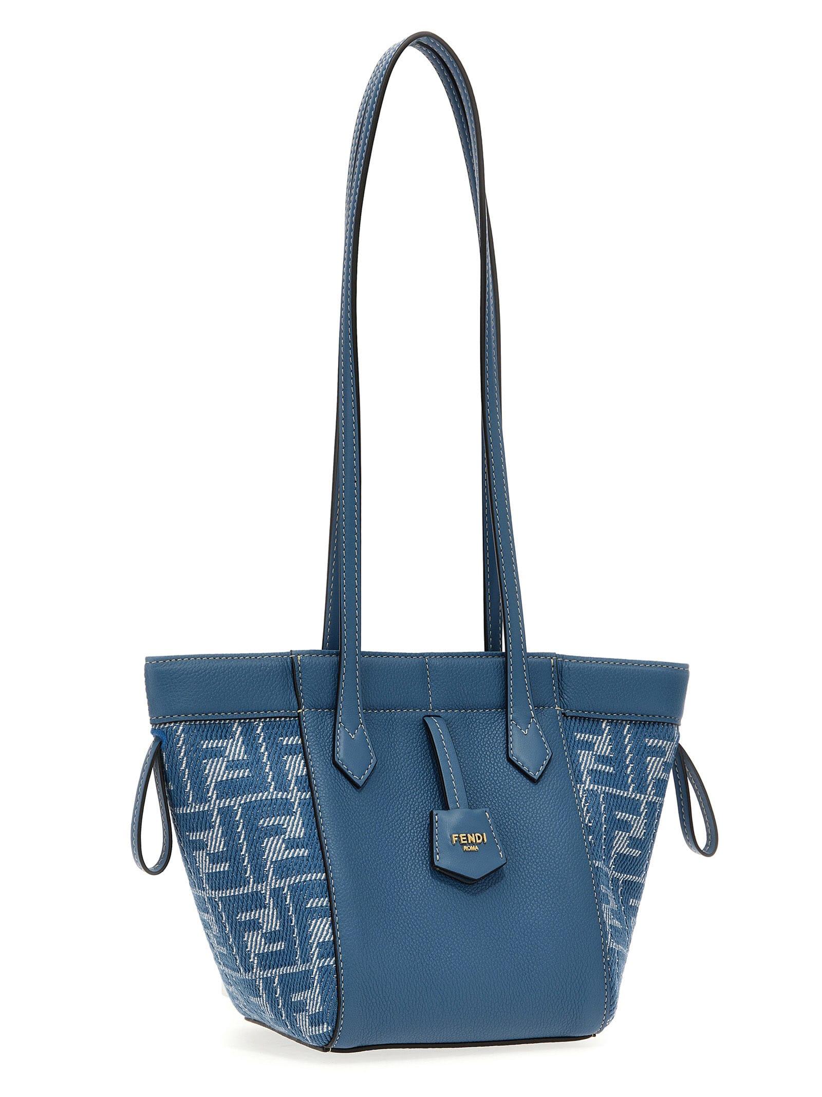 ショルダーバッグ・ポシェット FENDI 'Fendi Origami Mini' shoulder bag Light Blue Fendi Origami Mini' Shoulder Bag in Blue | Lyst