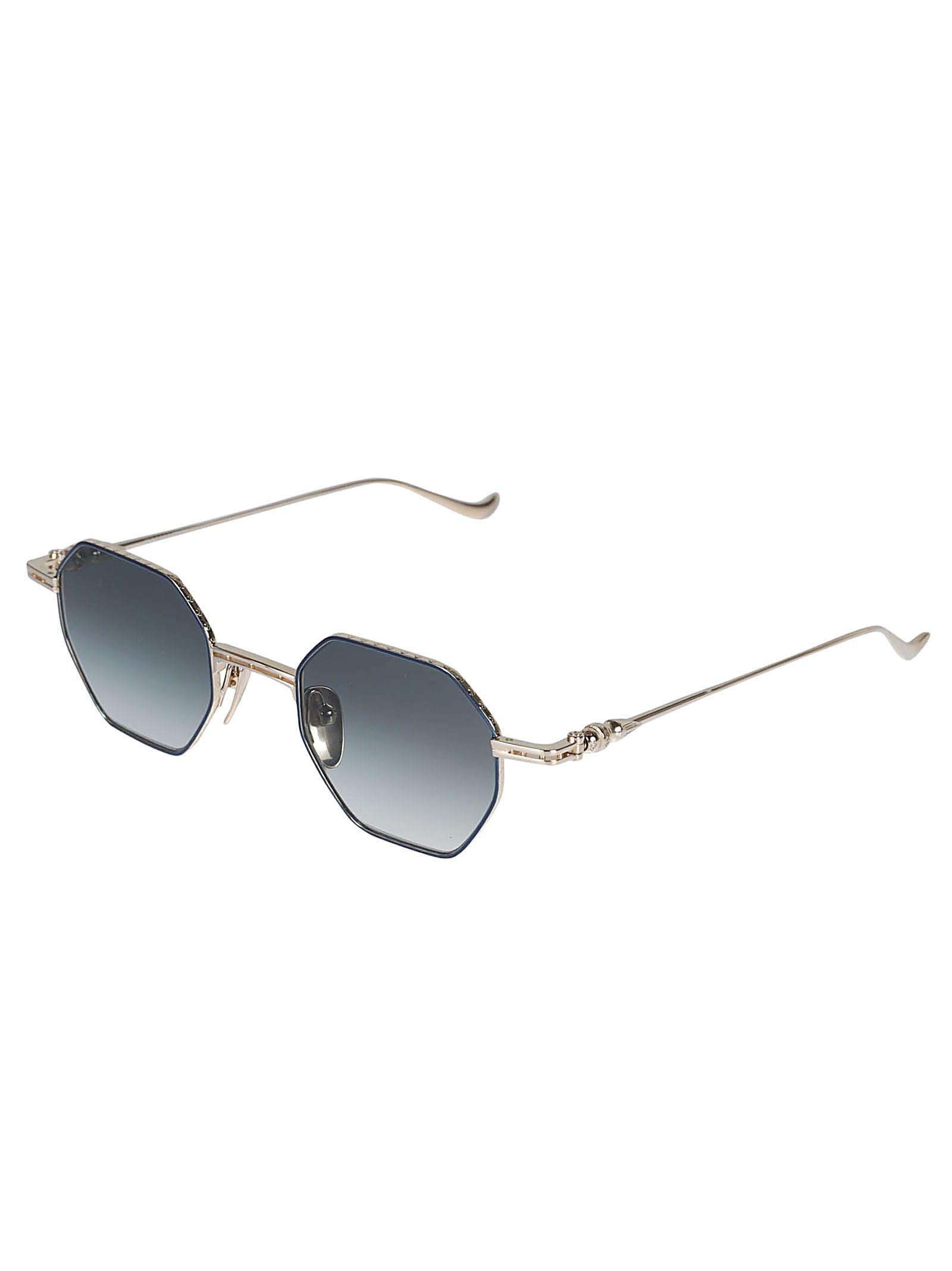 Chrome Hearts Octagon Lens Thin Curve Temple Sunglasses in Blue | Lyst