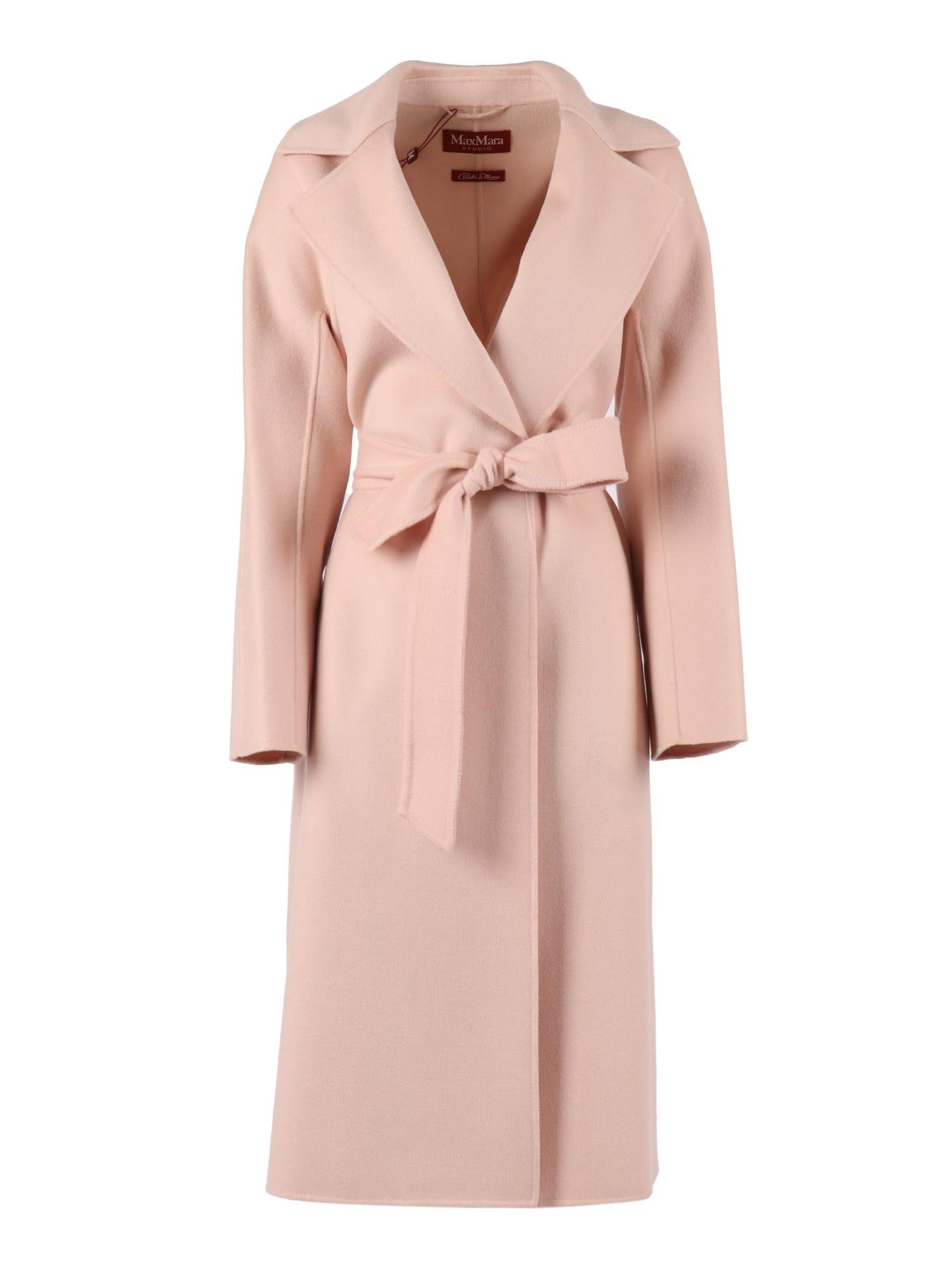 Designer Pink Wool Coats for Women Up to 71% off Lyst