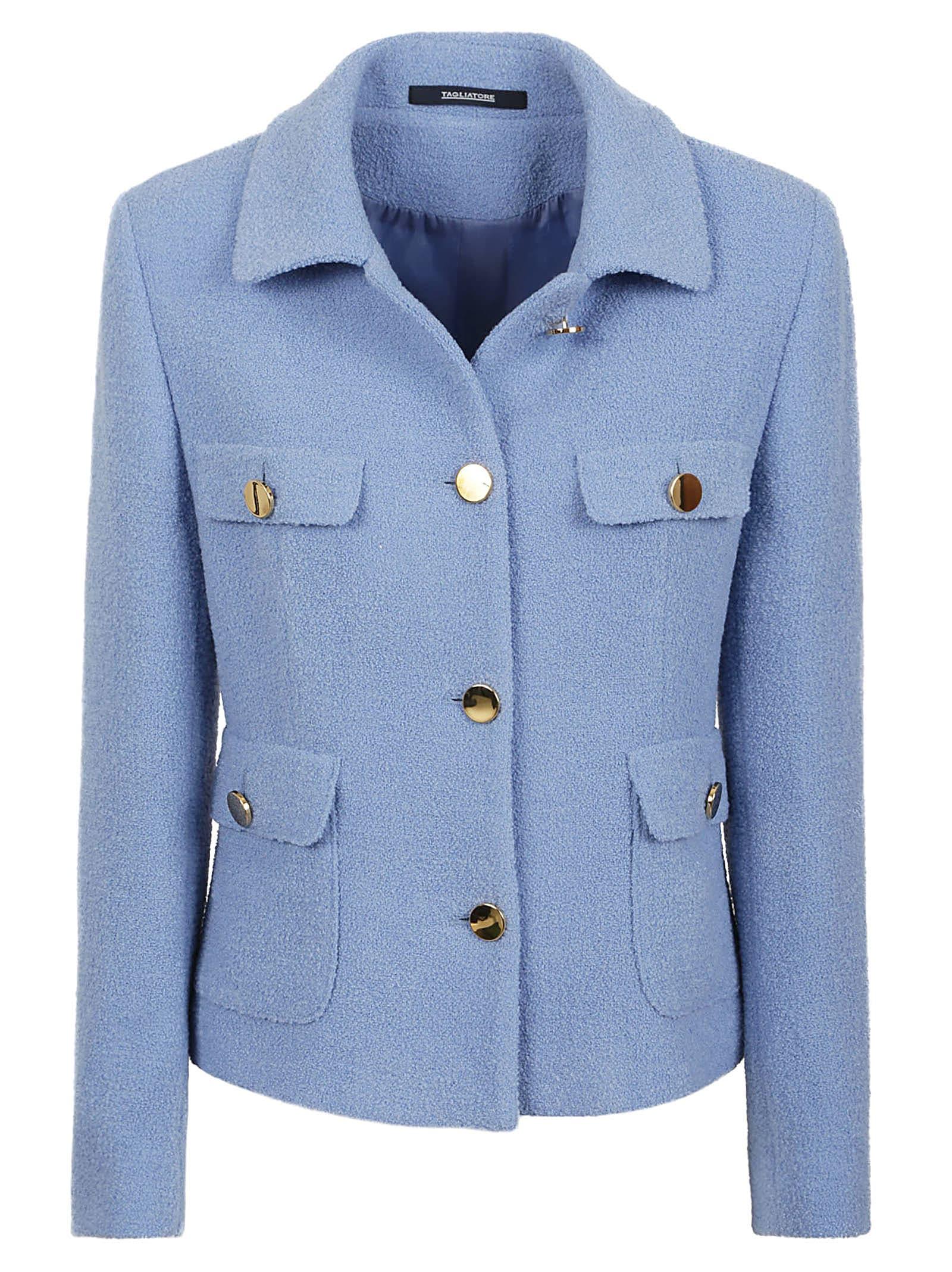 Tagliatore Jacket in Blue | Lyst