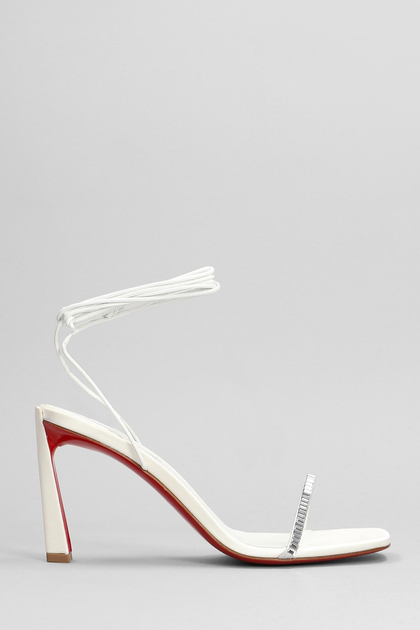 White lace louboutins sale