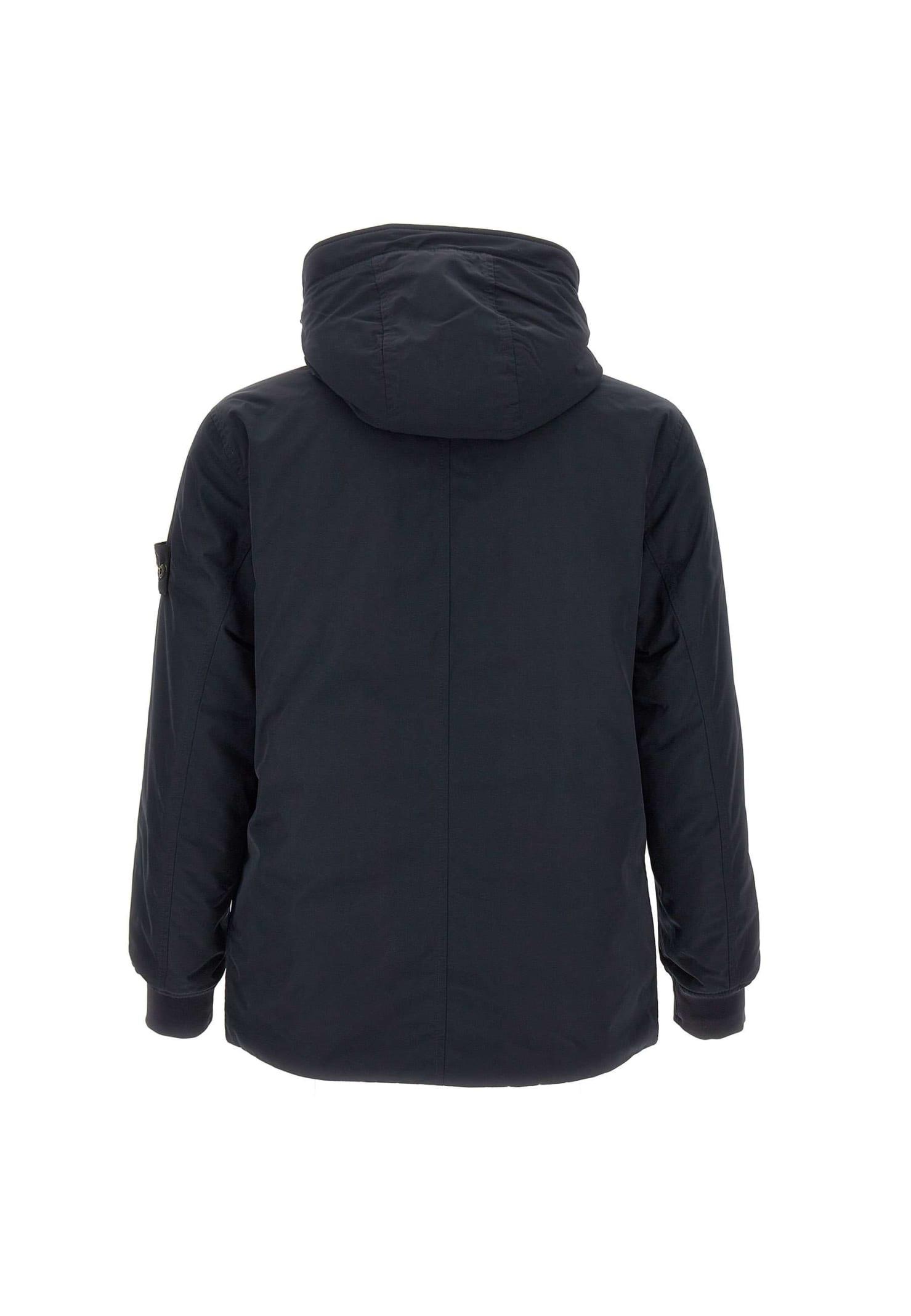 Stone Island Micro Twill With Primaloft Technology Jacket in Blue