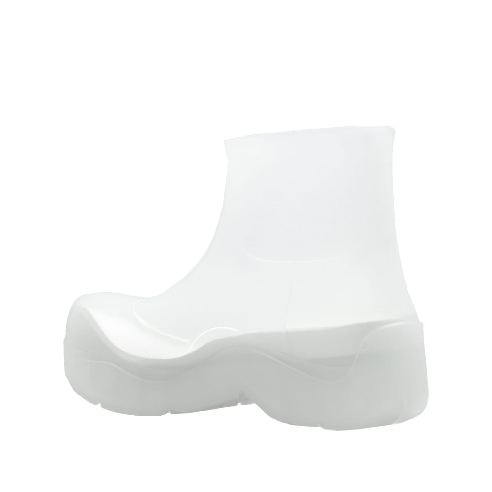 Bottega Veneta Puddle Rain Boots in White for Men | Lyst