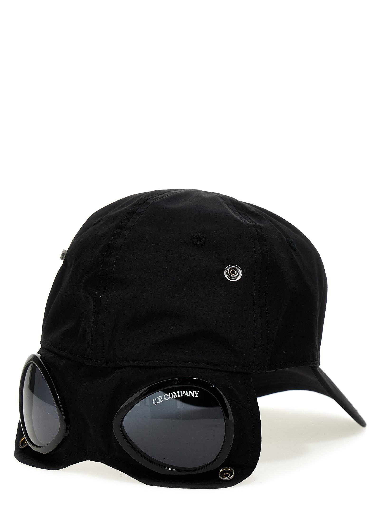 Cp company baseball cap with goggles clearance