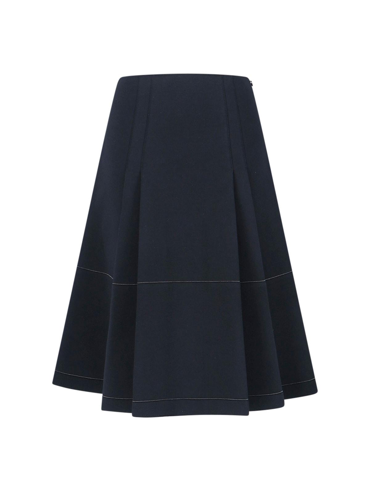 スカート MARNI Women Skirts GOMA0678SUUTN92300N99 Black Marni Polyamide Midi Skirt GOMA0678SU.UTN923-00N99 BLACK
