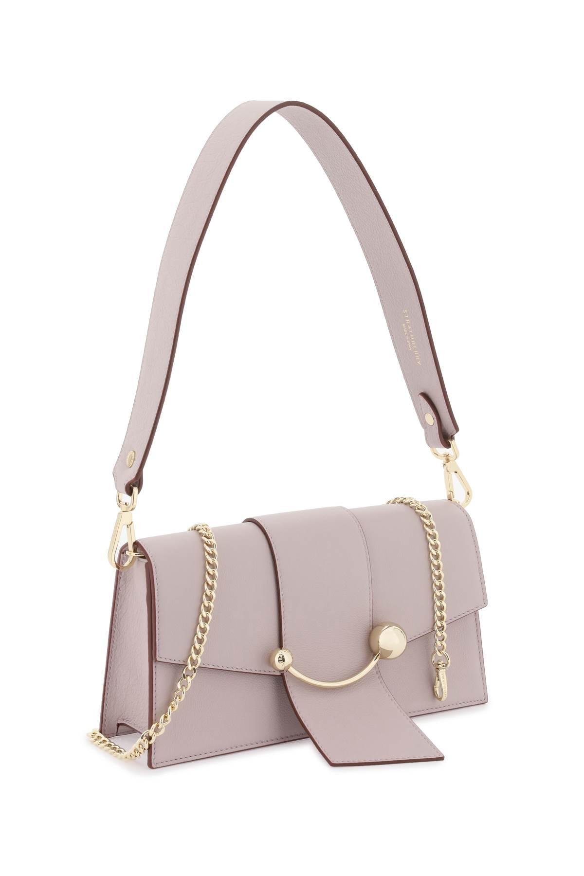 Strathberry MINI CRESCENT - Handbag - soft pink/light pink