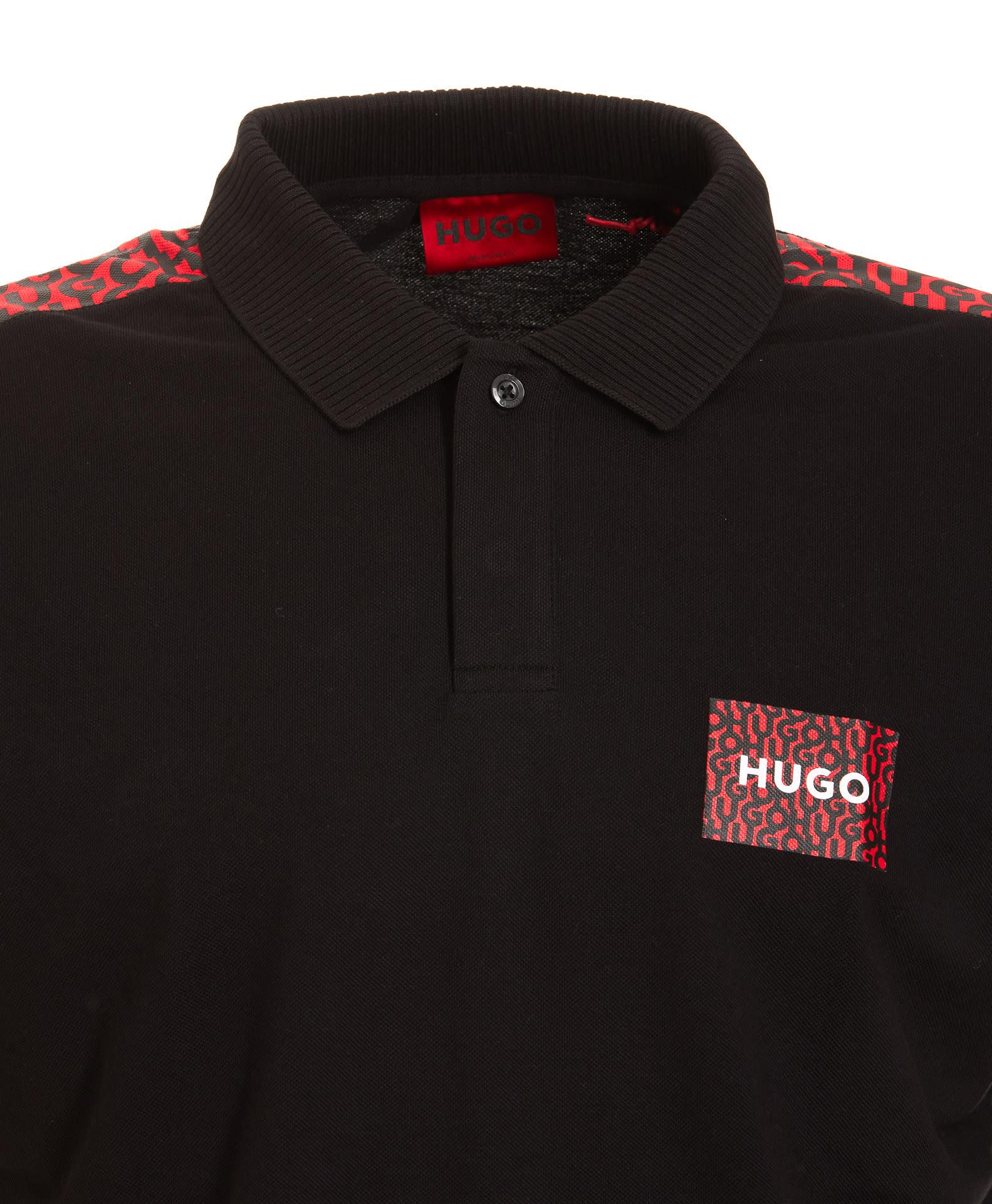 BOSS by HUGO BOSS Logo Polo T-shirt in Black for Men | Lyst