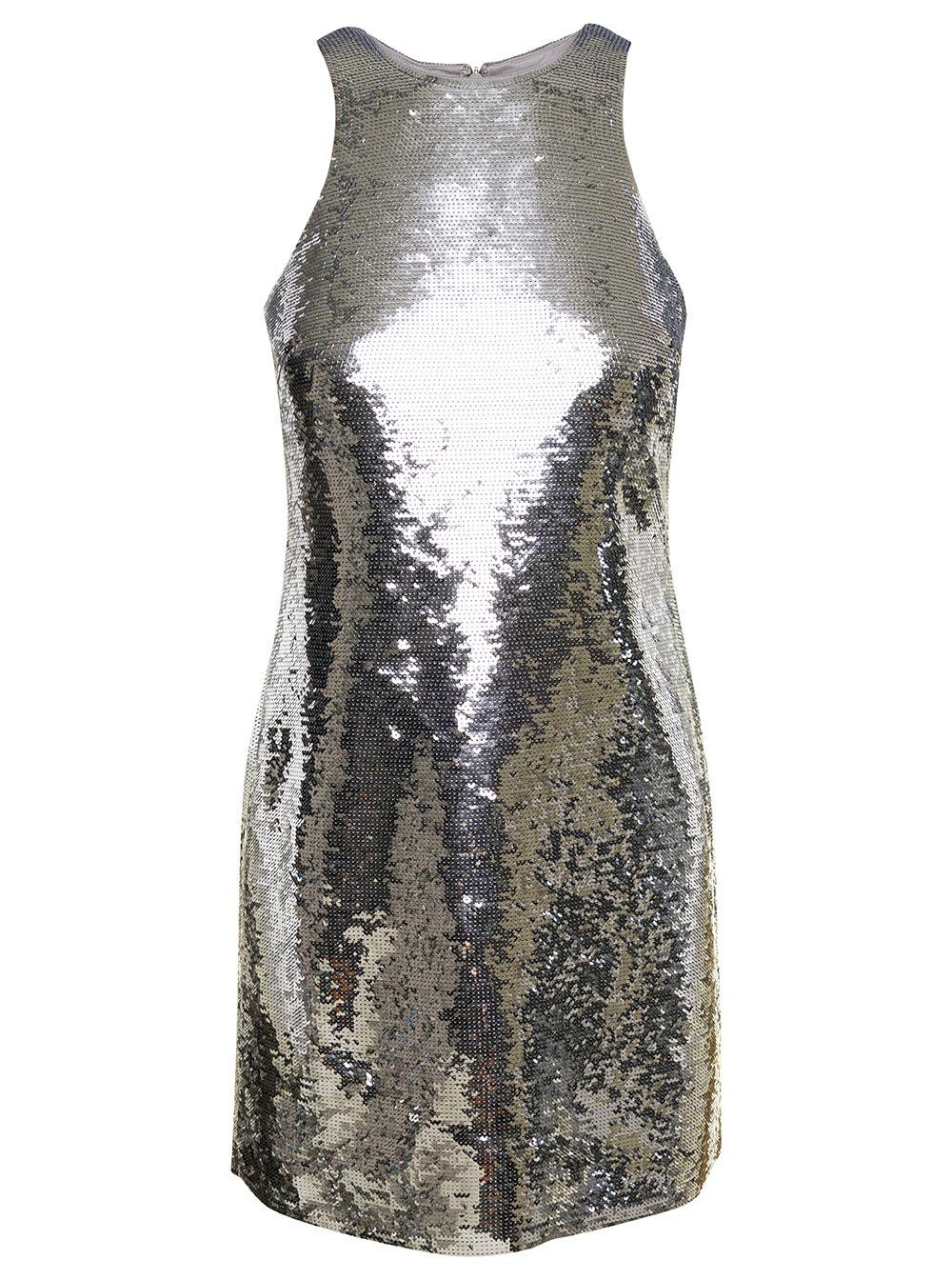 Michael kors shop silver dress