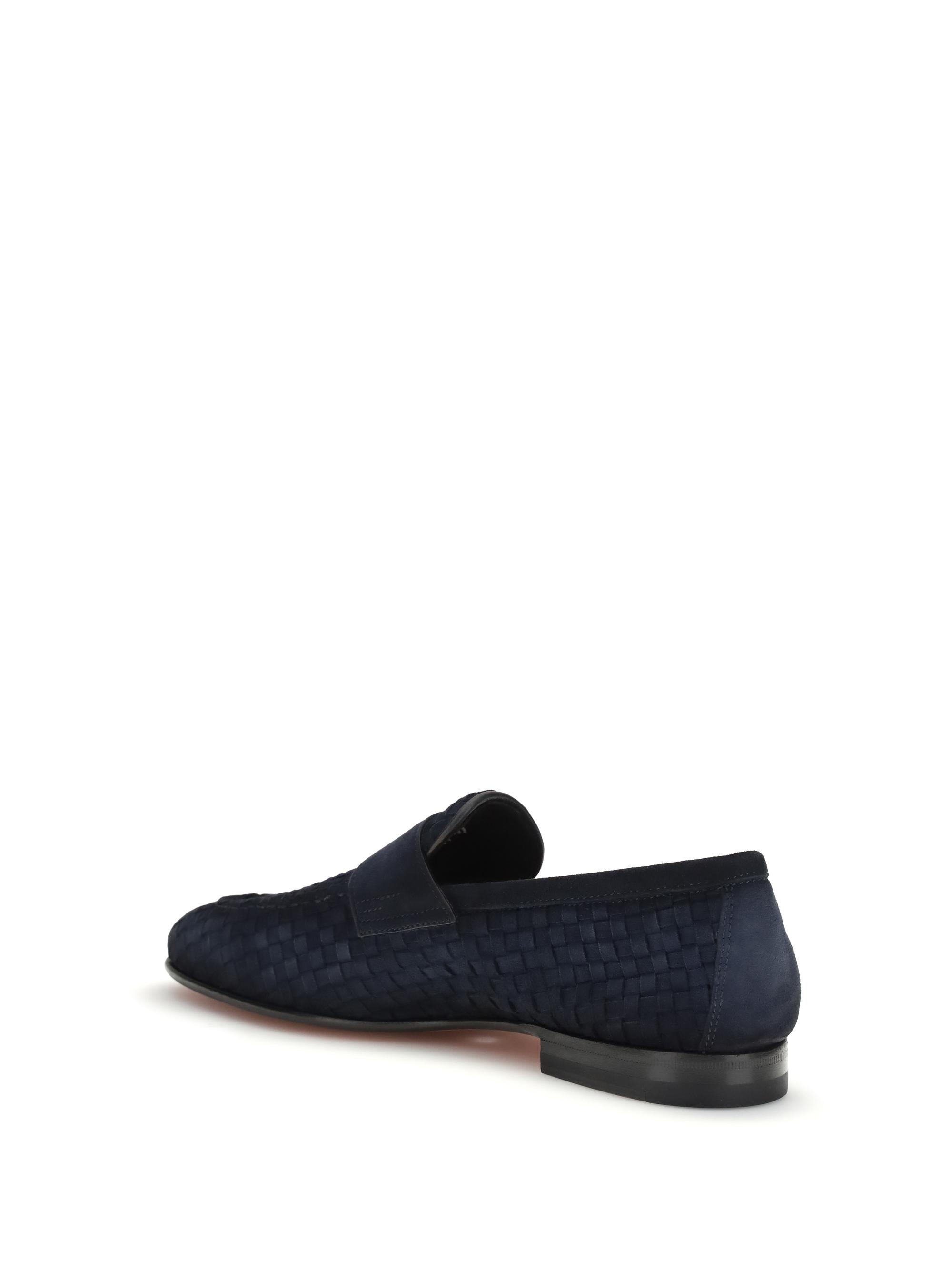Santoni Carlo Penny Loafers in Blue for Men | Lyst display picture 3