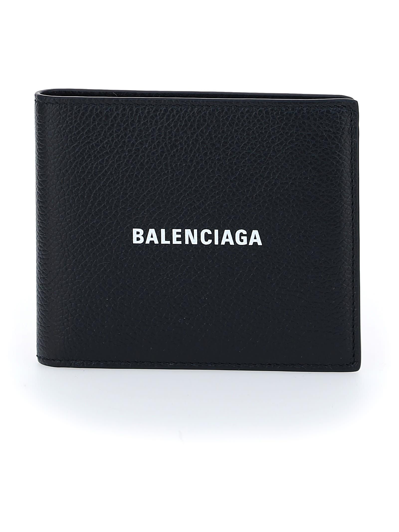 balenciaga black wallet