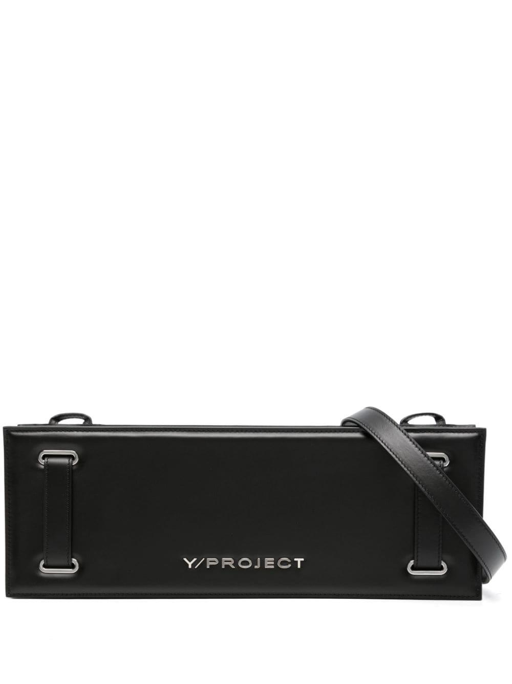 Y. Project Accordion Leather Shoulder Bag in Black Lyst