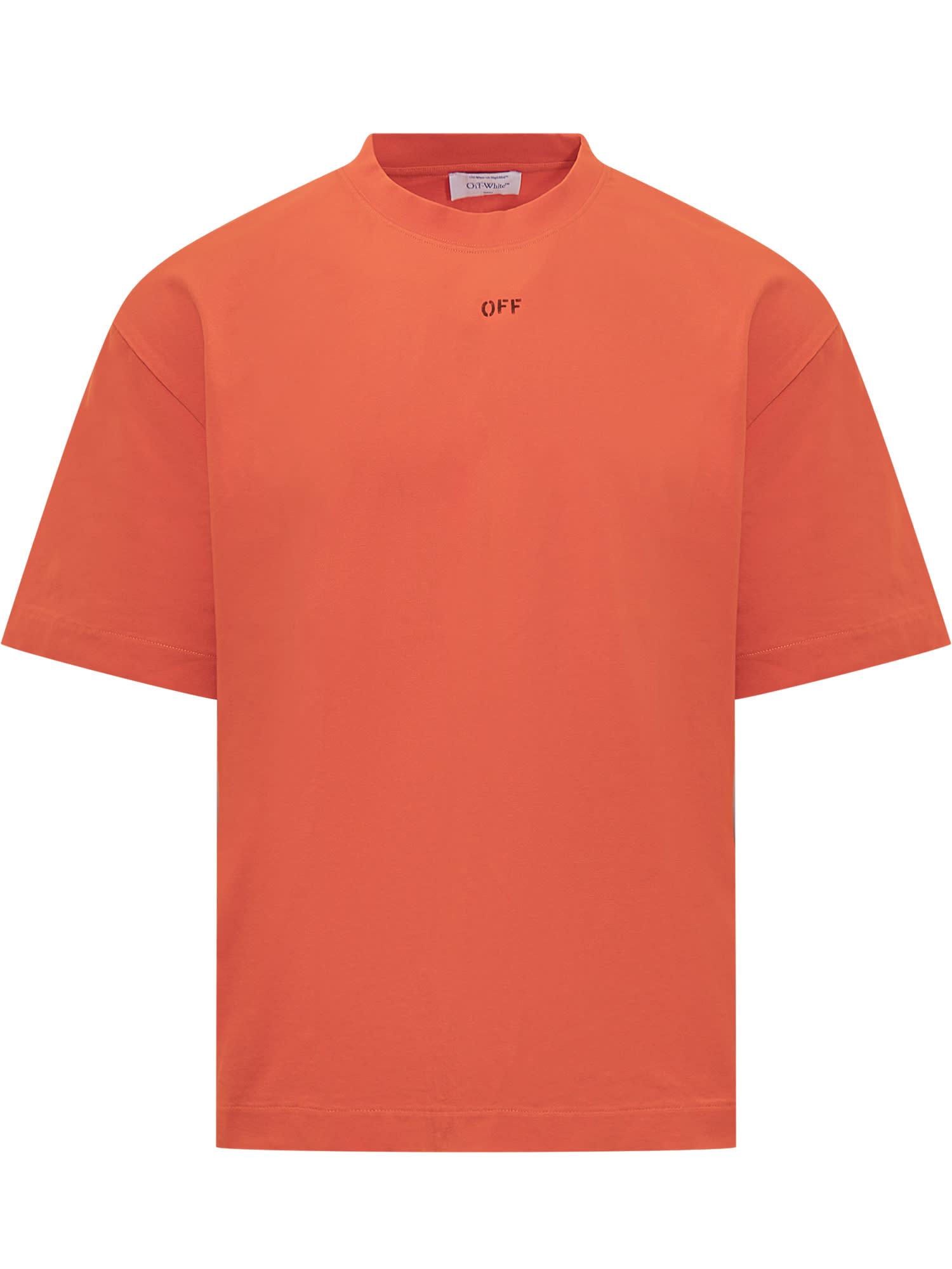 【関税無】Off-White /Virgil Abloh Skate Short Sleeve T-Shirt Off White | Virgil Abloh Skate Short Sleeve T-Shirt