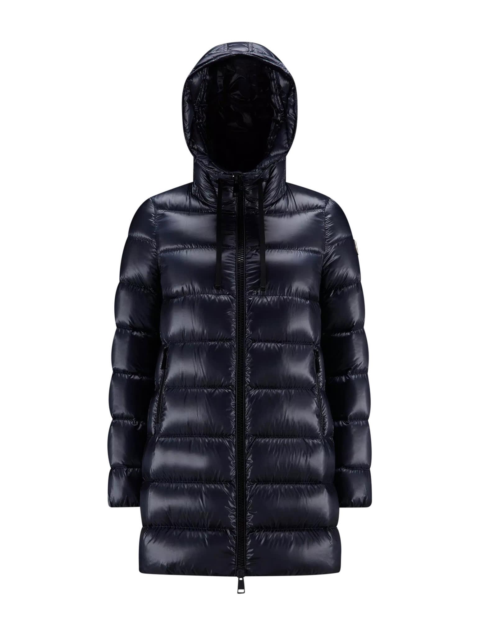 Moncler Synthetic Suyen Long Parka in Blue - Save 38% | Lyst