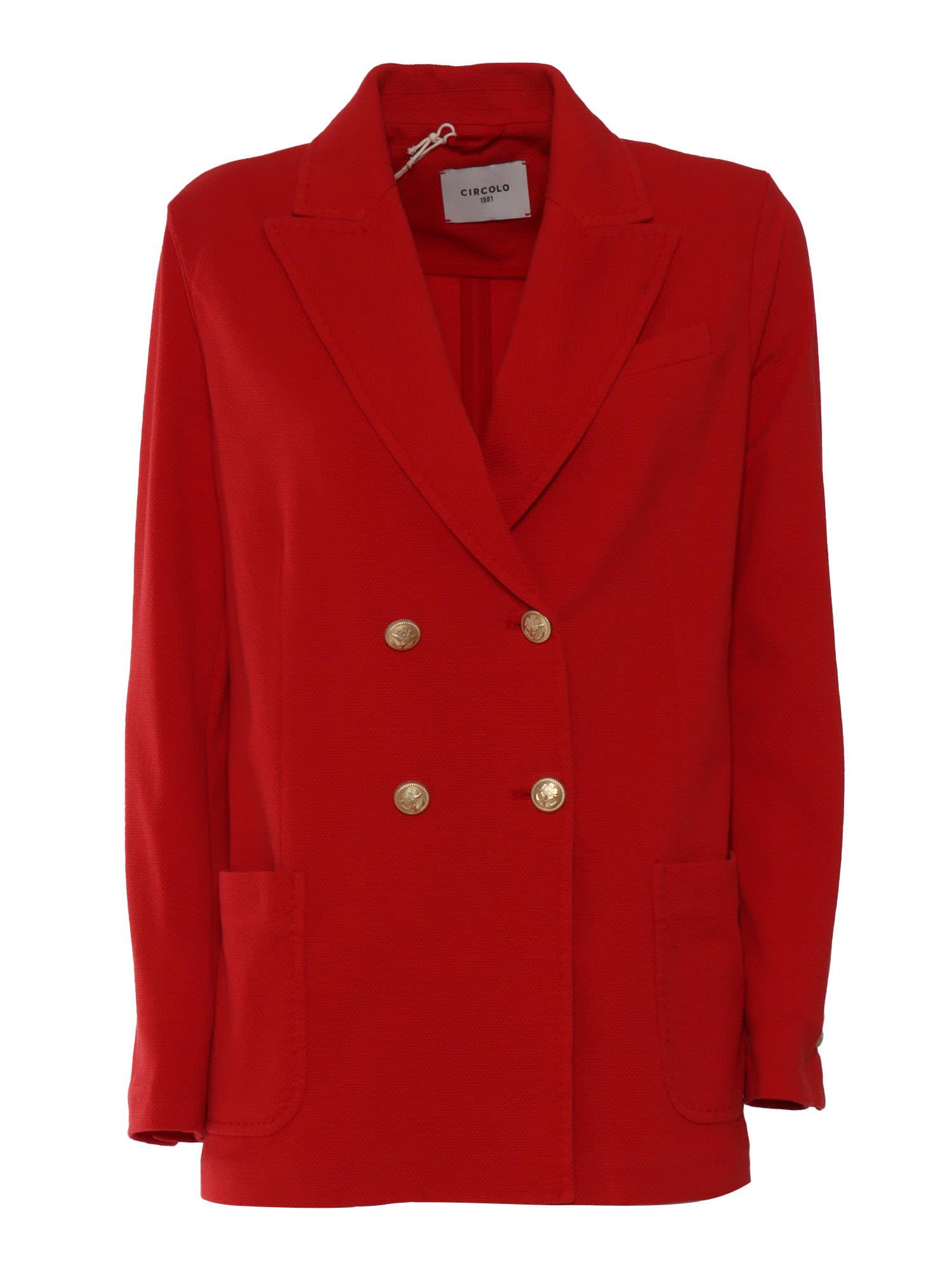 Red Circolo 1901 Jackets for Women | Lyst