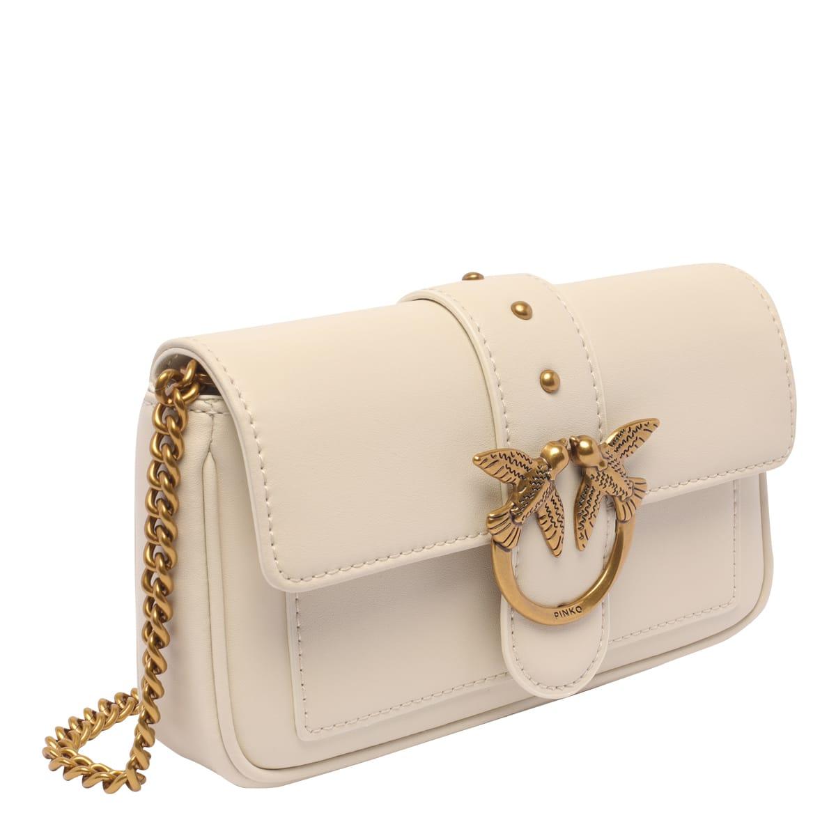 Pinko Bags in Natural | Lyst