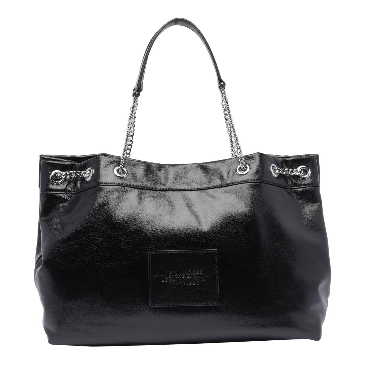 Marc Jacobs The Large Chain Sack Bag in Black | Lyst