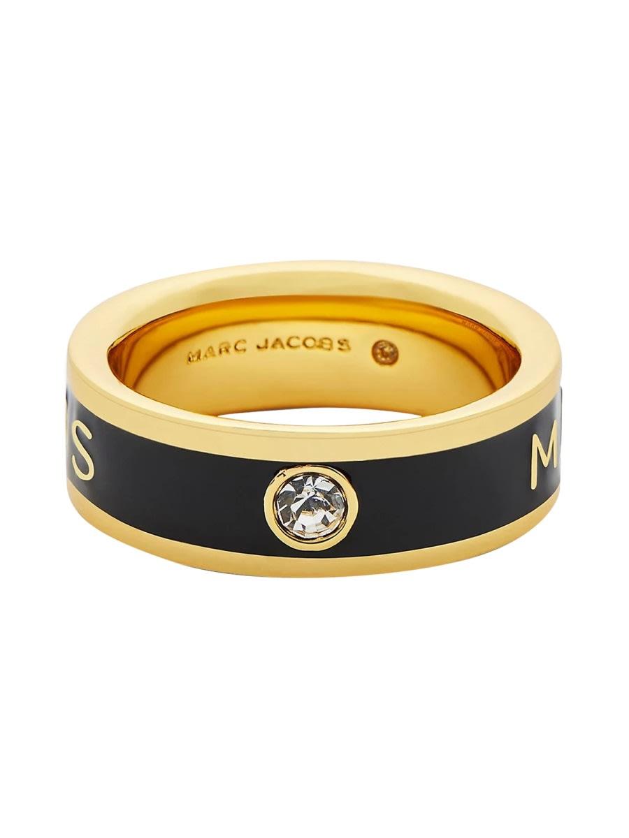 【関税込み】Marc Jacobs ゴールド The Monogram リング Marc Jacobs Monogram Engraved Gold-Tone Ring