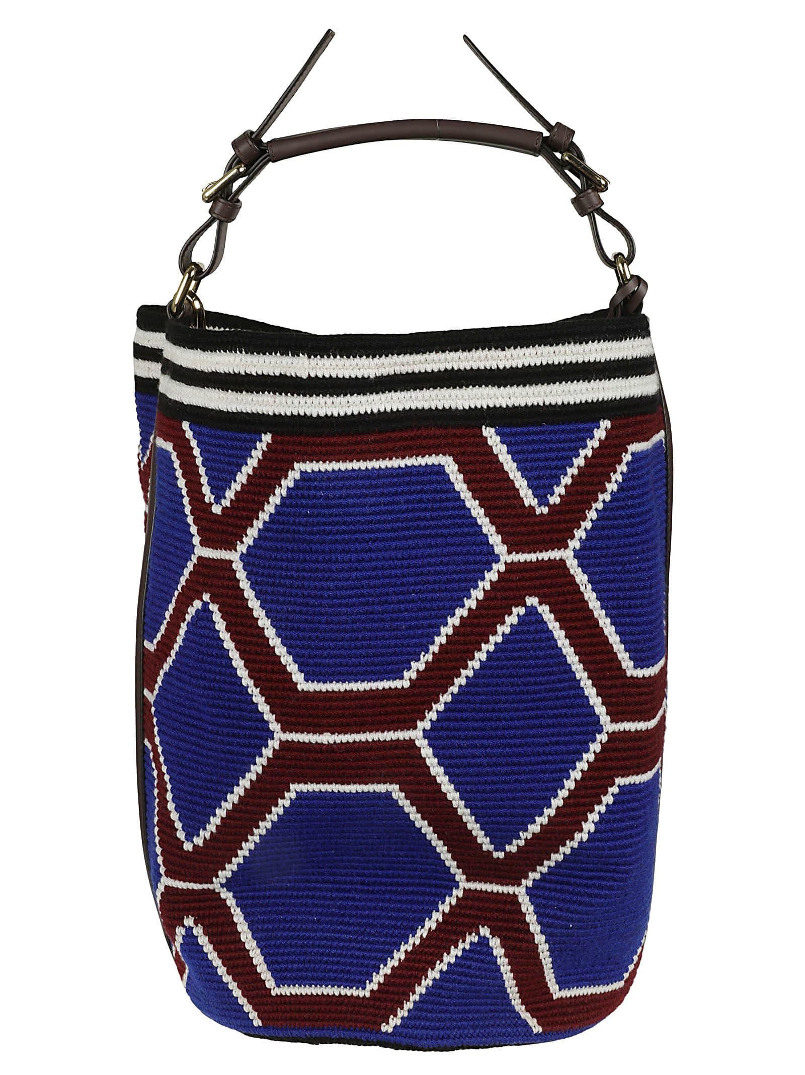 Colville Hexagon Maxi Bucket Bag in Blue | Lyst
