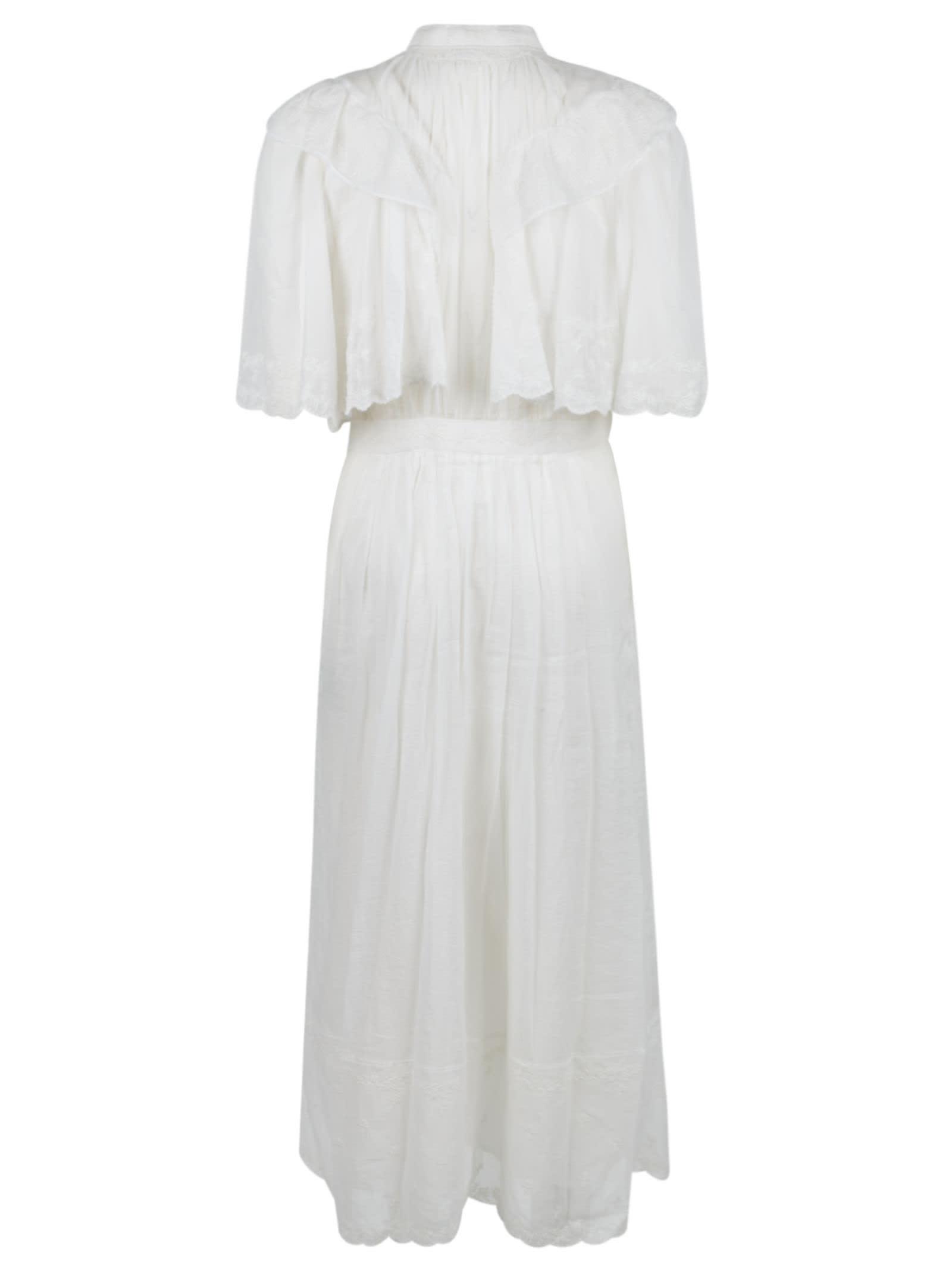 Étoile Isabel Marant Leola Robe Dress in White | Lyst