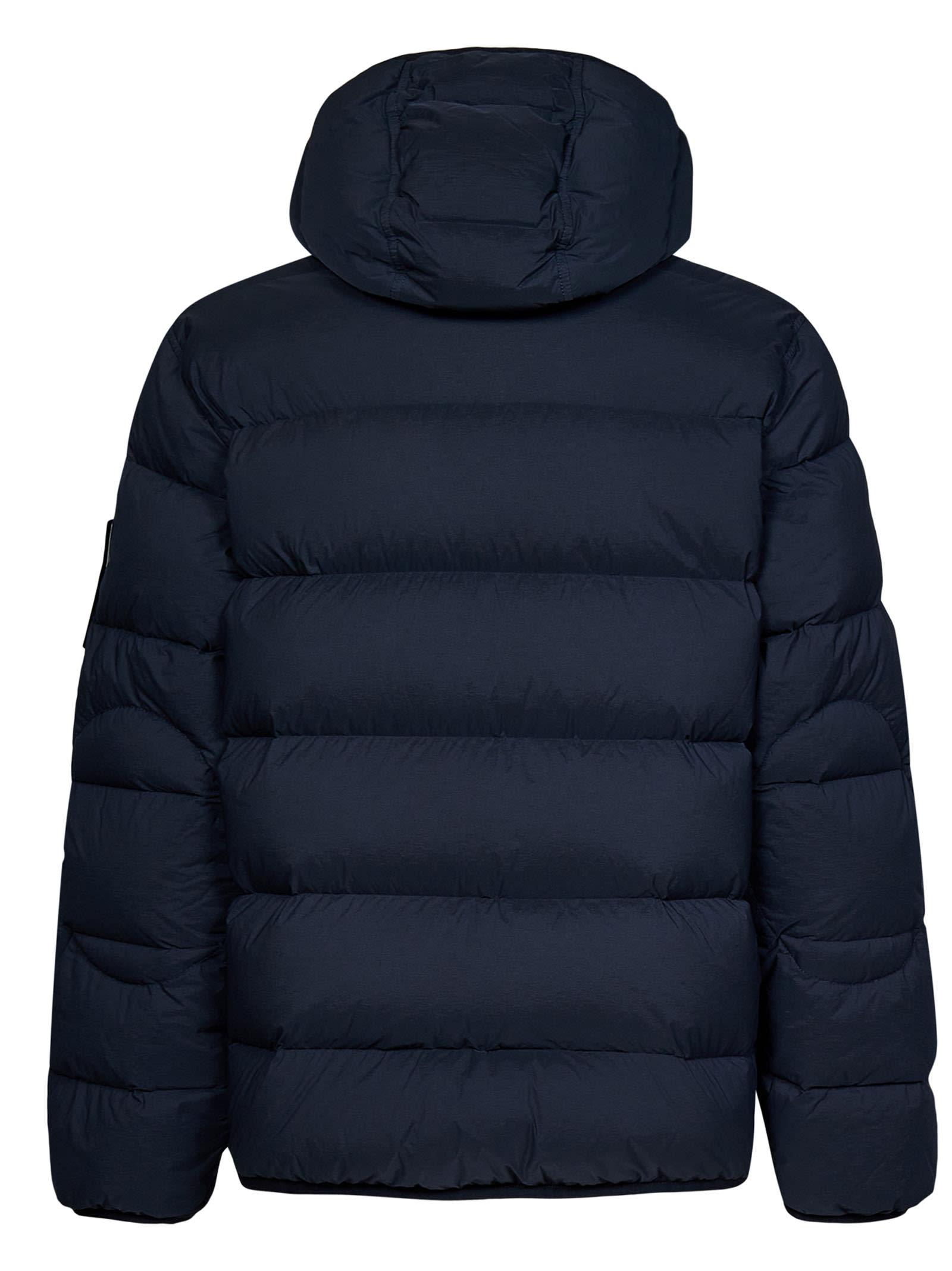 Stone island sale blue puffer