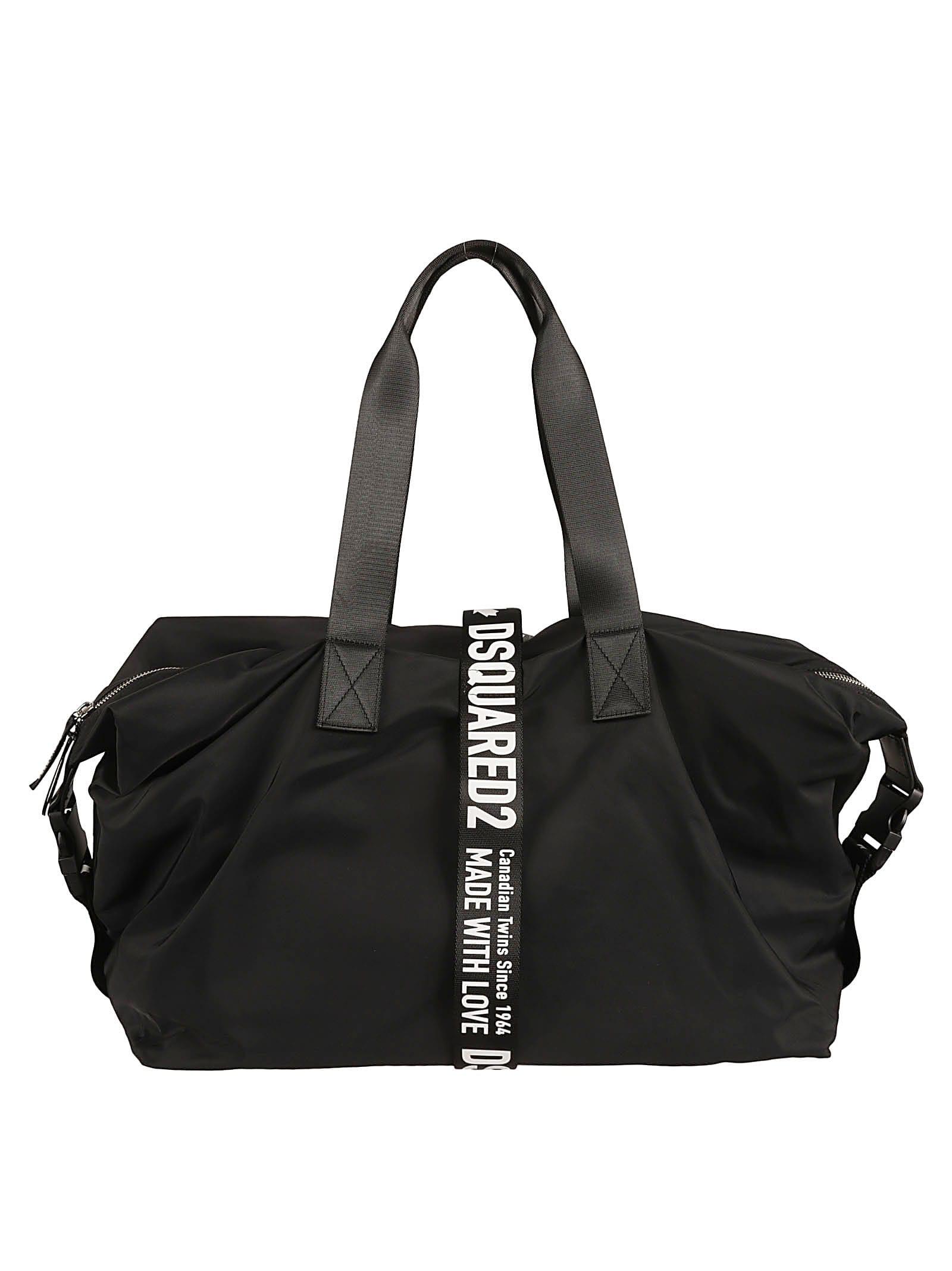 DSquared Duffel Bags in Black for Men Lyst UK
