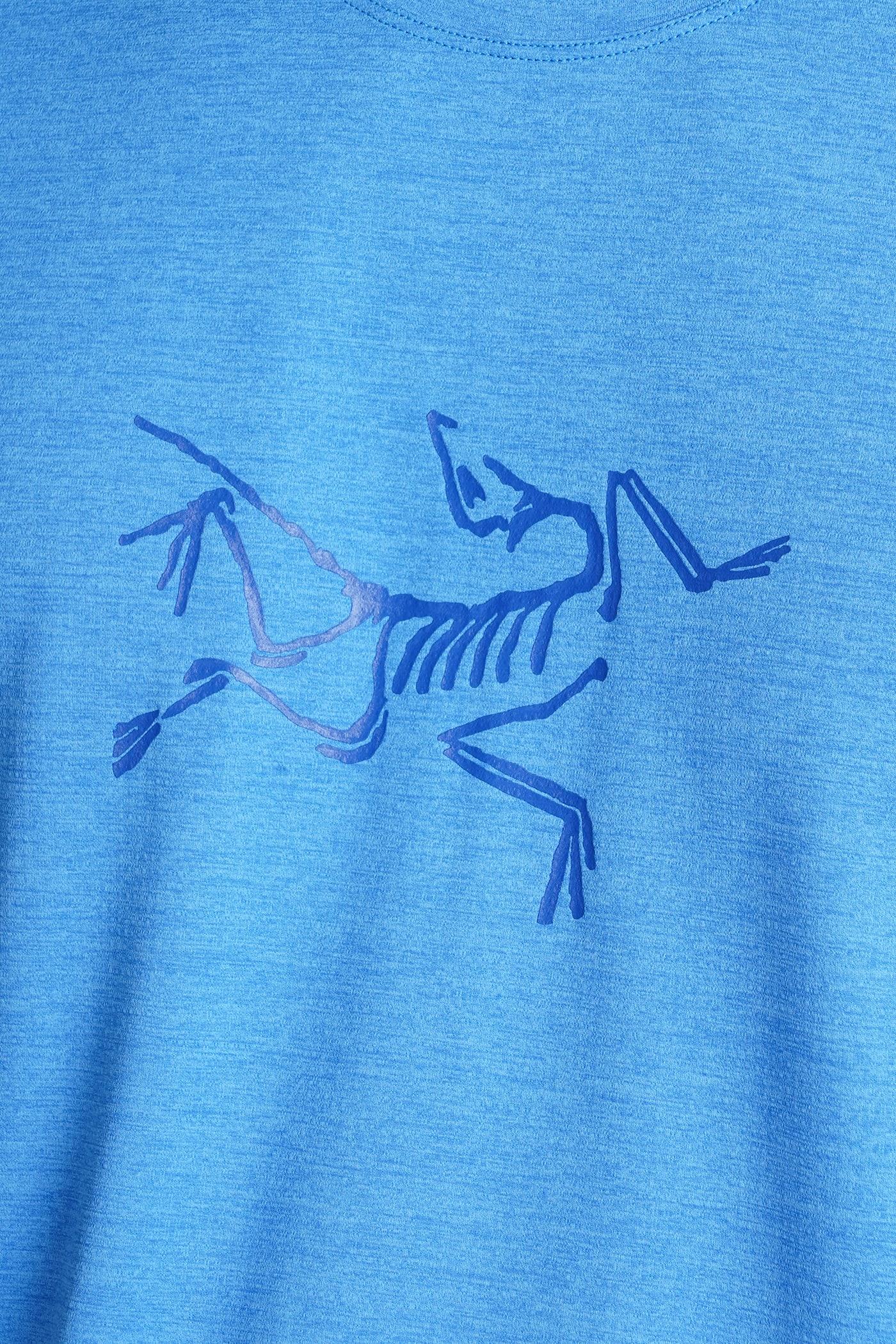 Arc'teryx Cormac Logo T-shirt In Blue Polyester for Men | Lyst