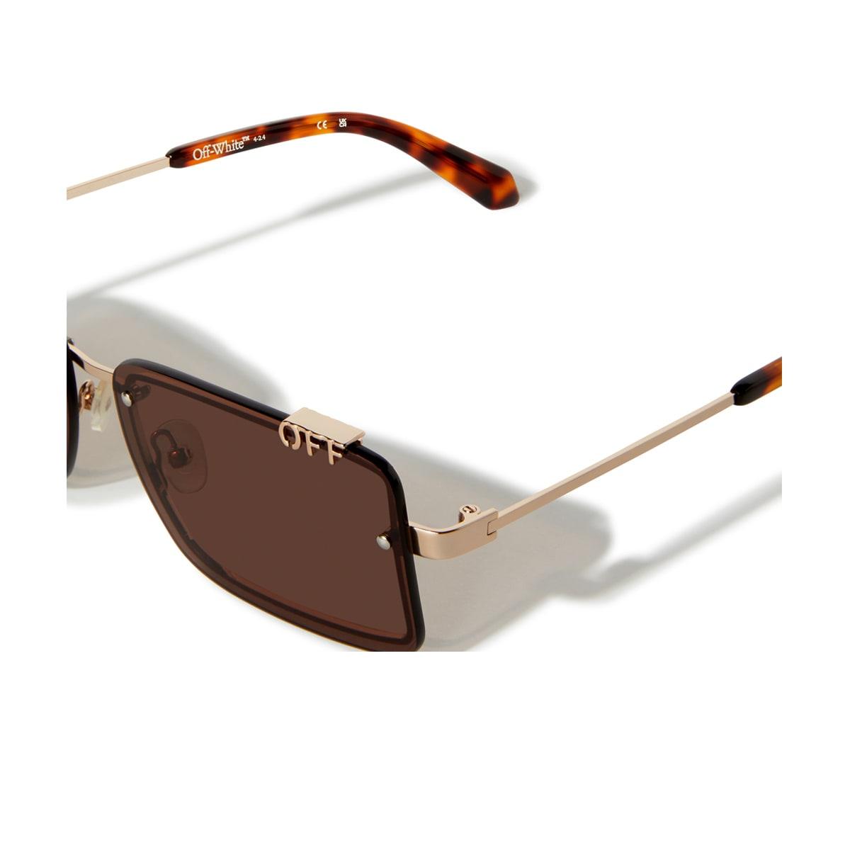 Off White c o Virgil Abloh Off Oeri13N Tampa 7664 Sunglasses in Brown Lyst UK