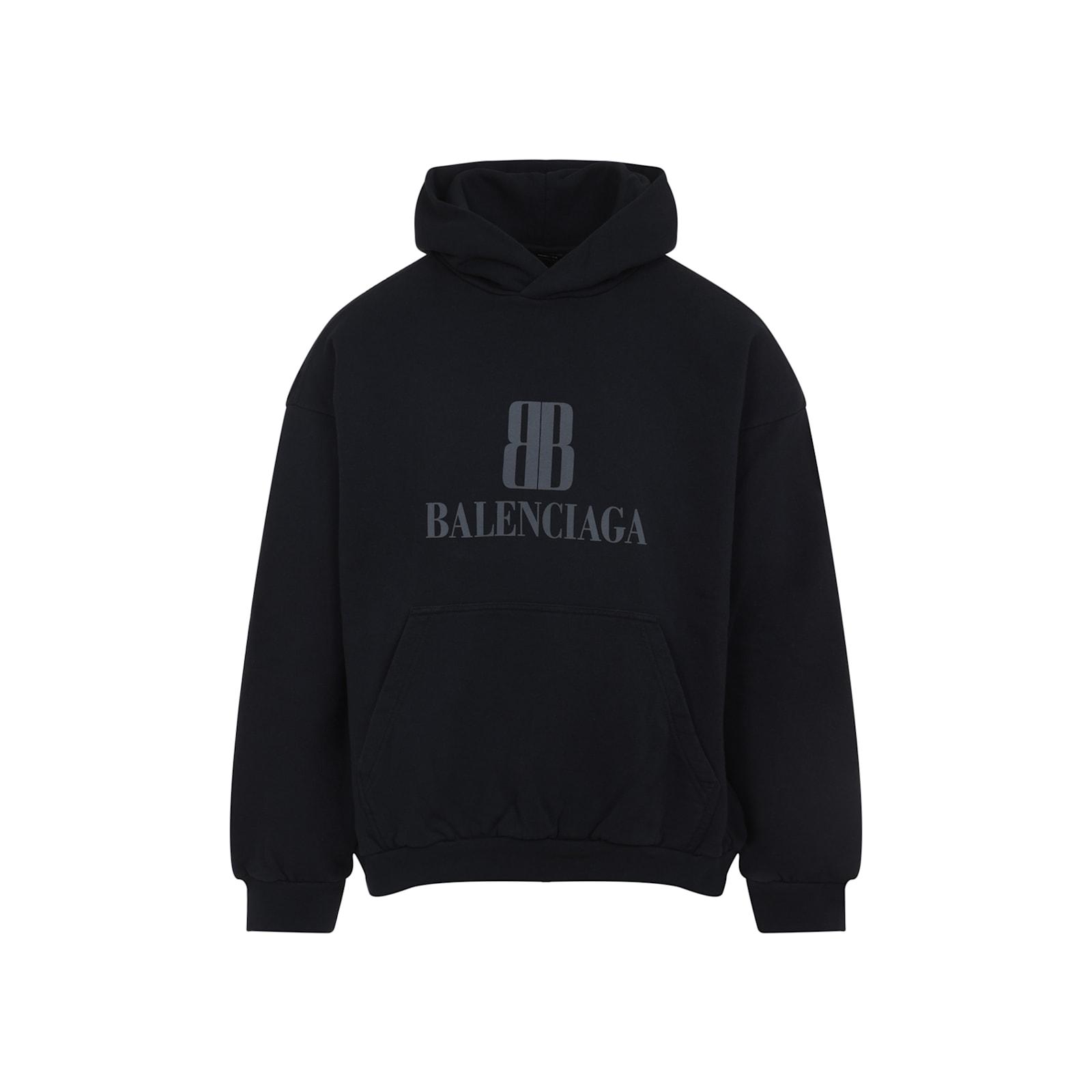 【夏セール】Balenciaga バレンシアガ　パーカー バレンシアガ BALENCIAGA 713677 TNVB4 Be different 刺繍プル