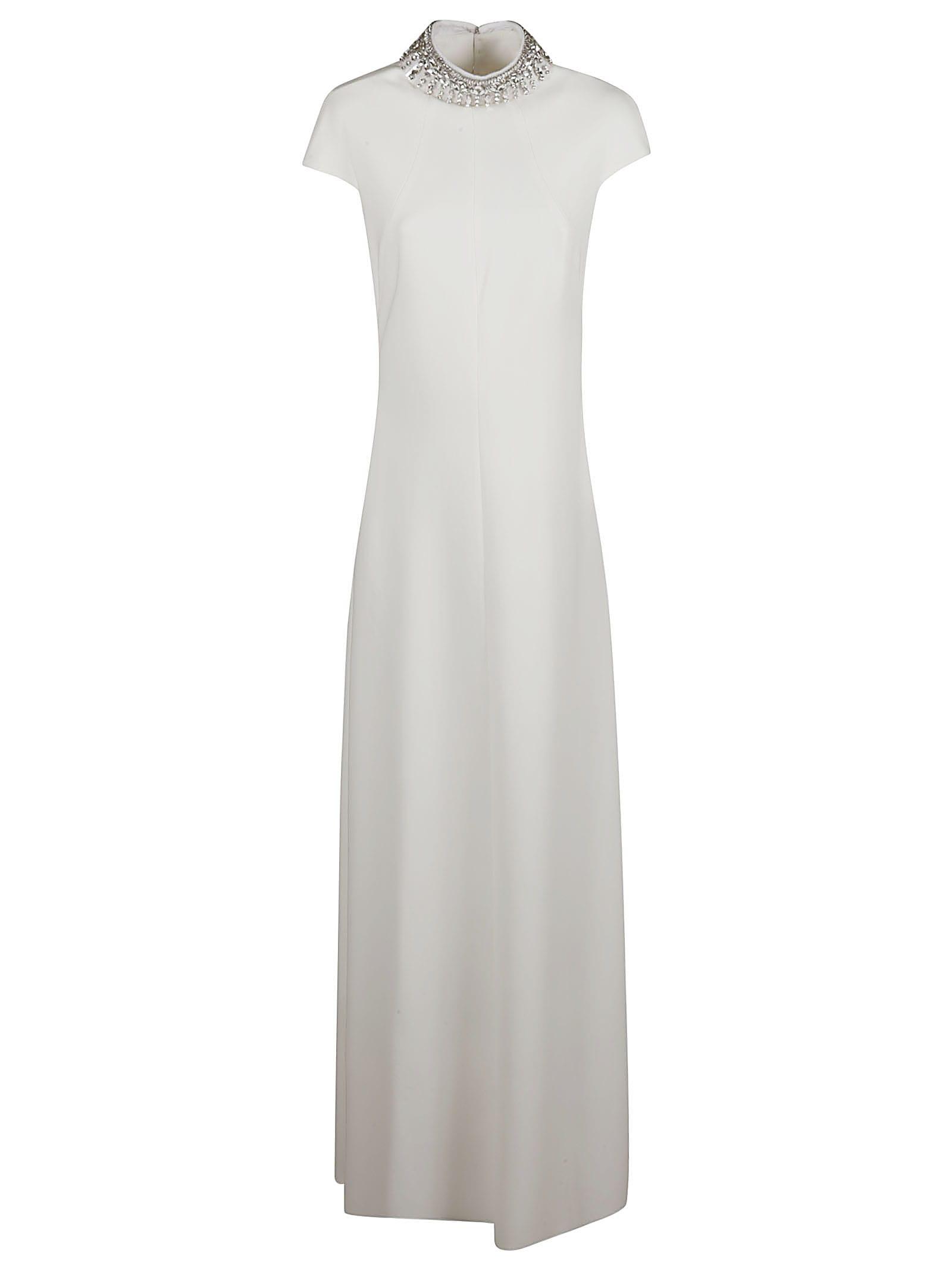Max Mara Perim Dress in White | Lyst