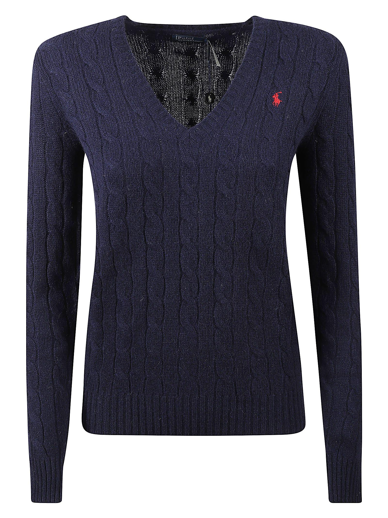Polo Ralph Lauren Wool Cashmere Kimberly Sweater in Blue Lyst UK