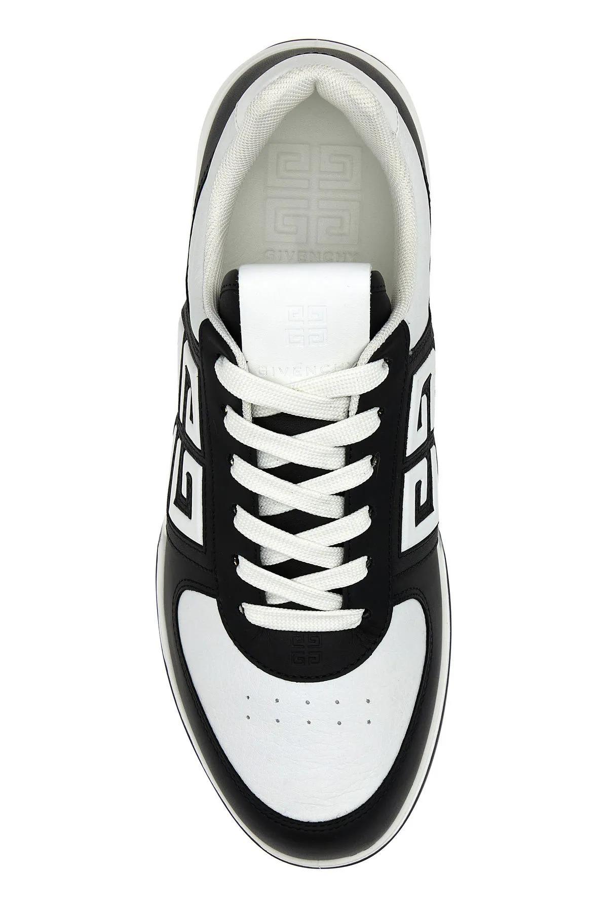 Givenchy Two-tone Leather G4 Sneakers in White | Lyst