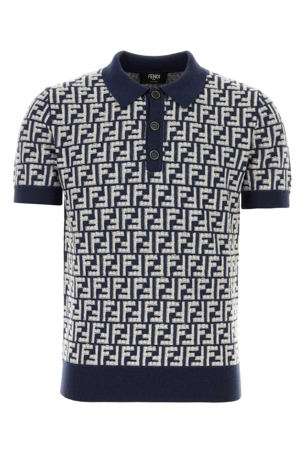fendi-NAVY-Embroidered-Wool-