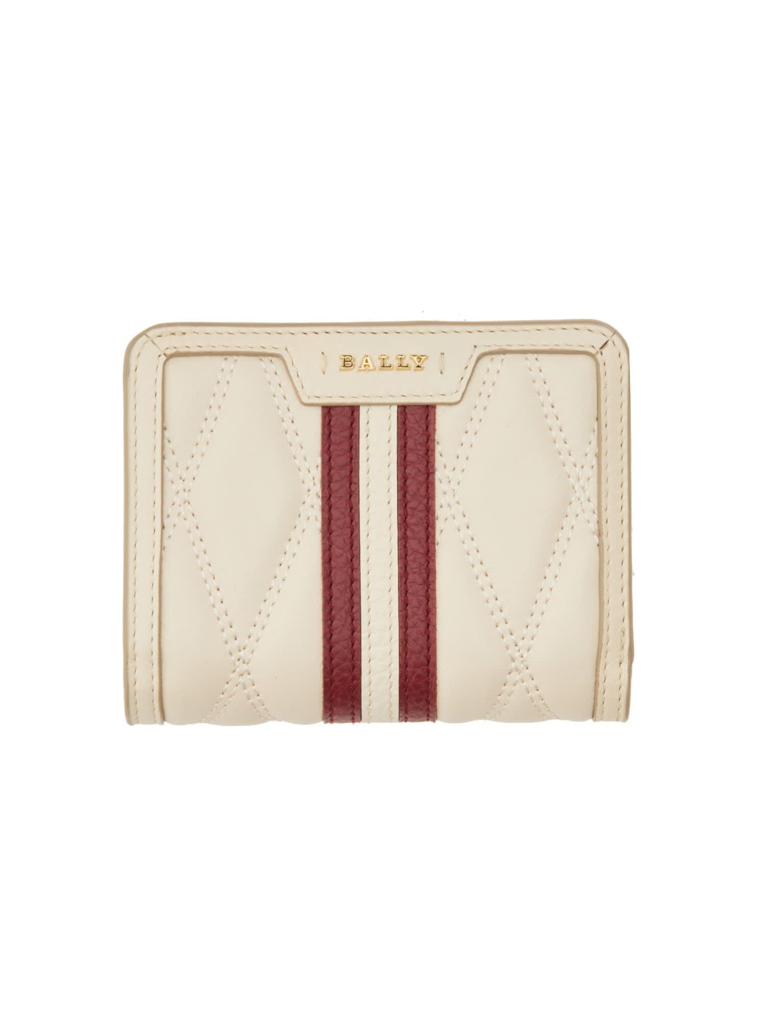 Bally Leather Wallet in White Lyst