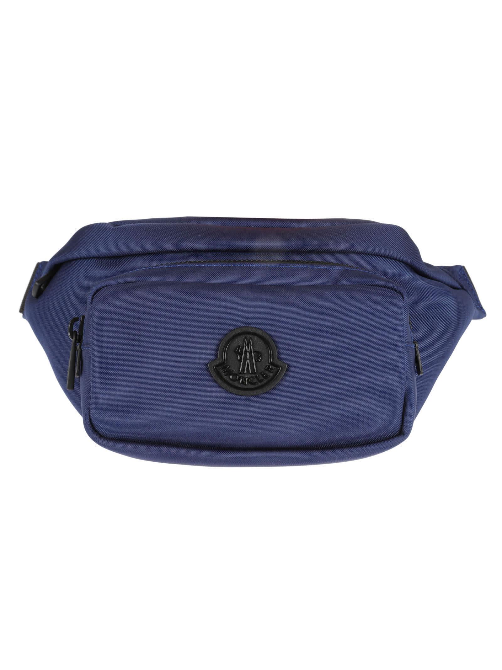 Moncler Durance Belt Bag in Blue for Men | Lyst