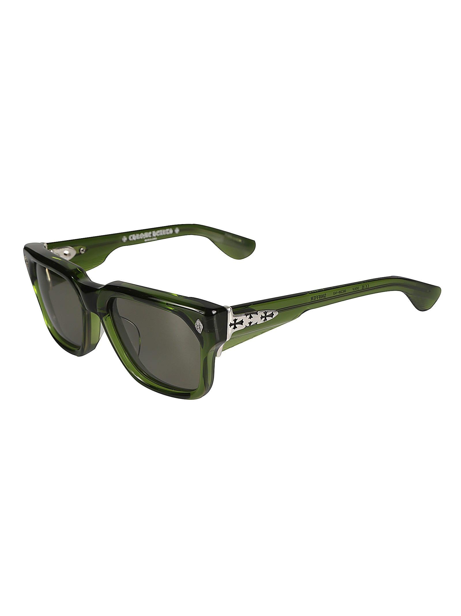 Chrome Hearts Wayfarer Classic Sunglasses in Green | Lyst display picture 1