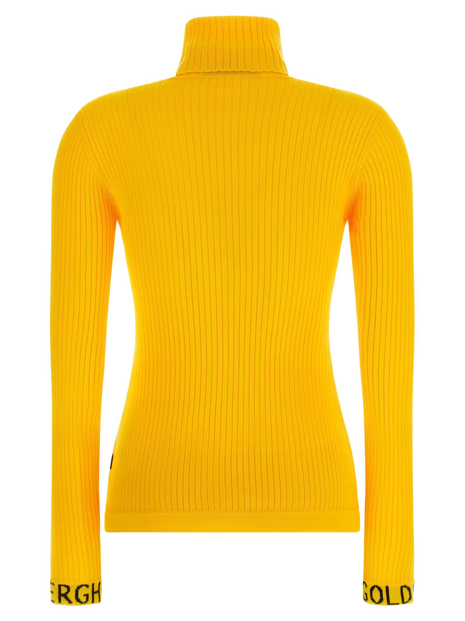 humoresque sail turtleneck knit yellow Yellow Turtlenecks