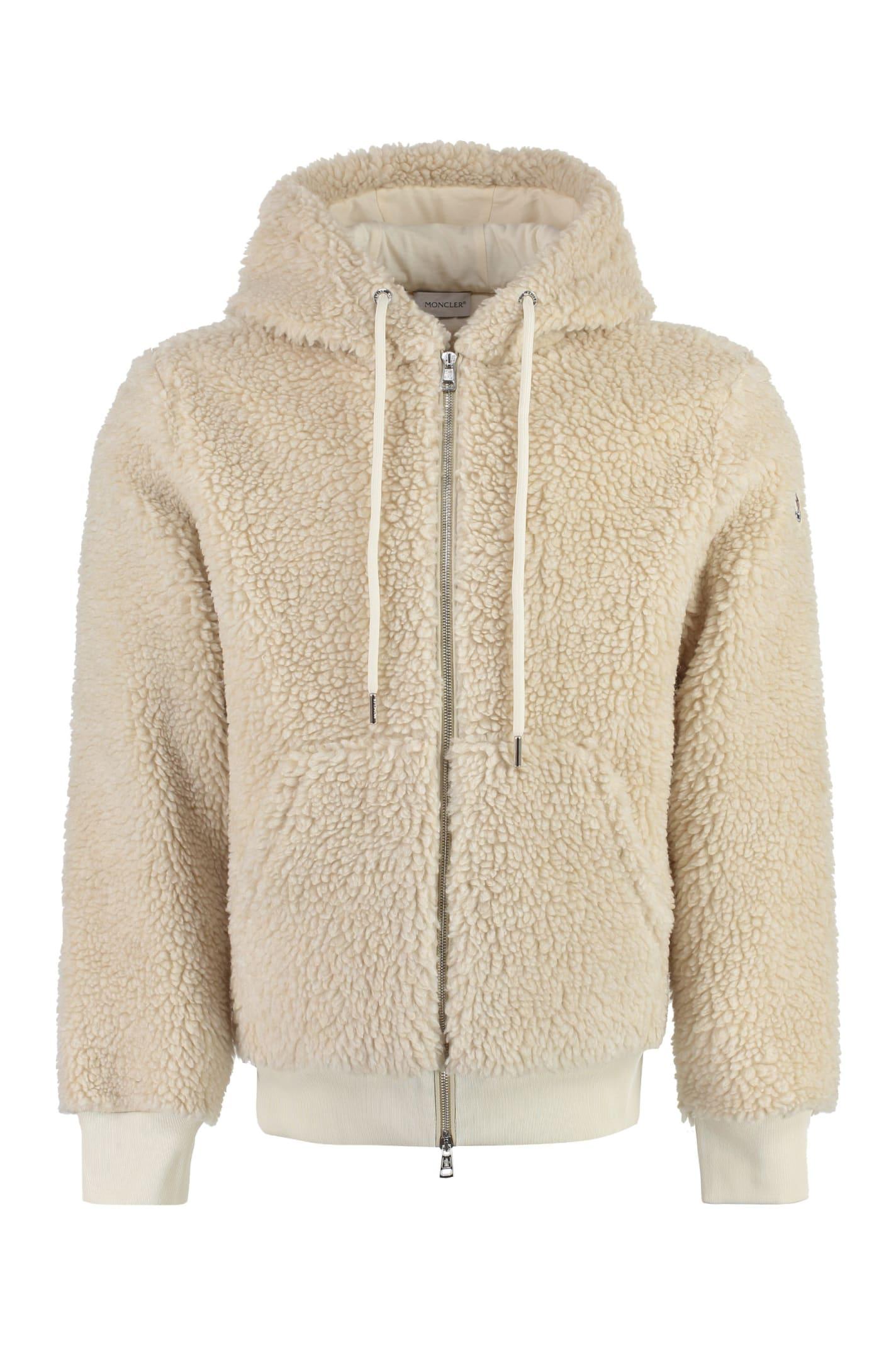 Moncler full zip deals hoodie