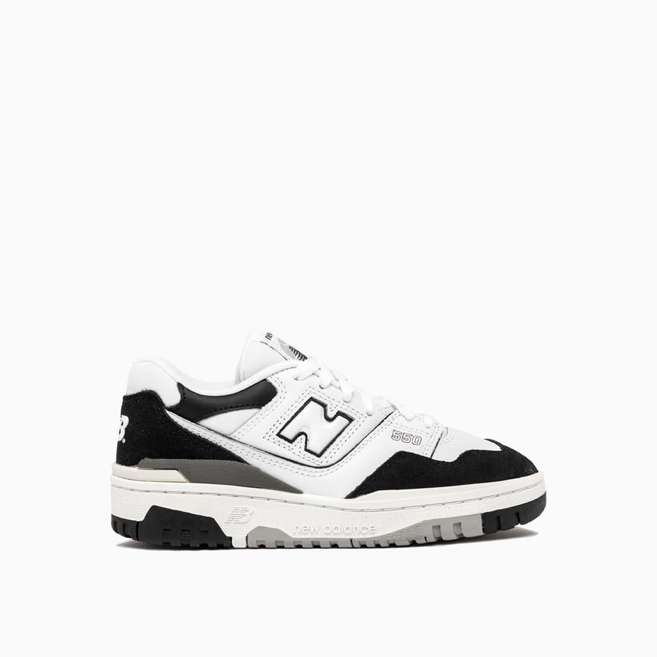 New Balance Women's White Sneakers Gsb550ca - Gs