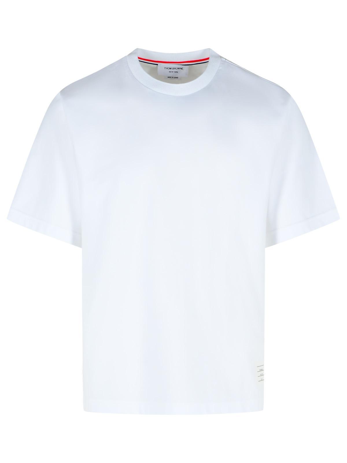 Thom Browne｜SHORT-SLEEVED ROUND NECK T-SHIRTS (FJS133A Thom Browne Short sleeve t-shirts for Men | Online Sale up