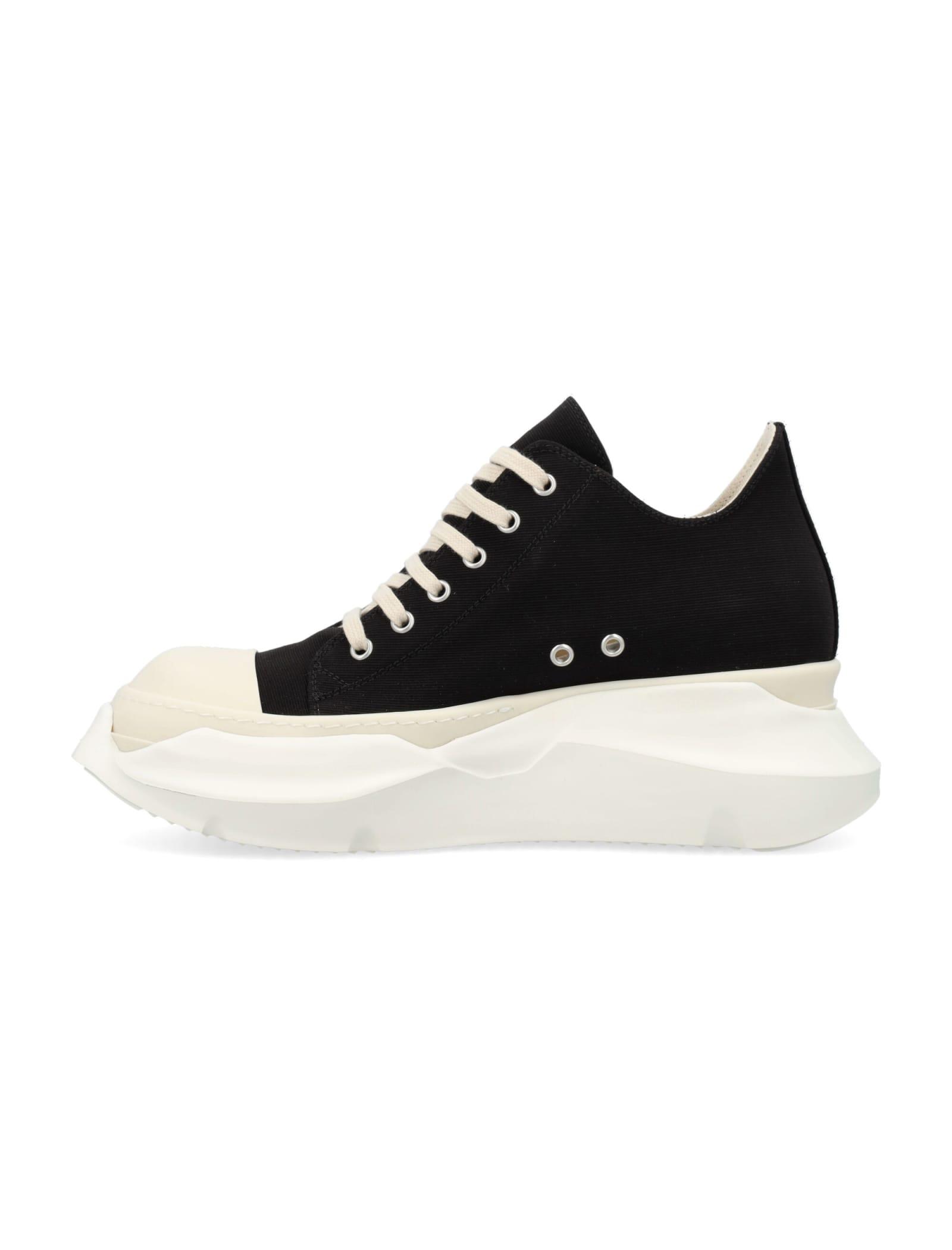 Rick Owens Abstract Low Sneak in Black for Men | Lyst