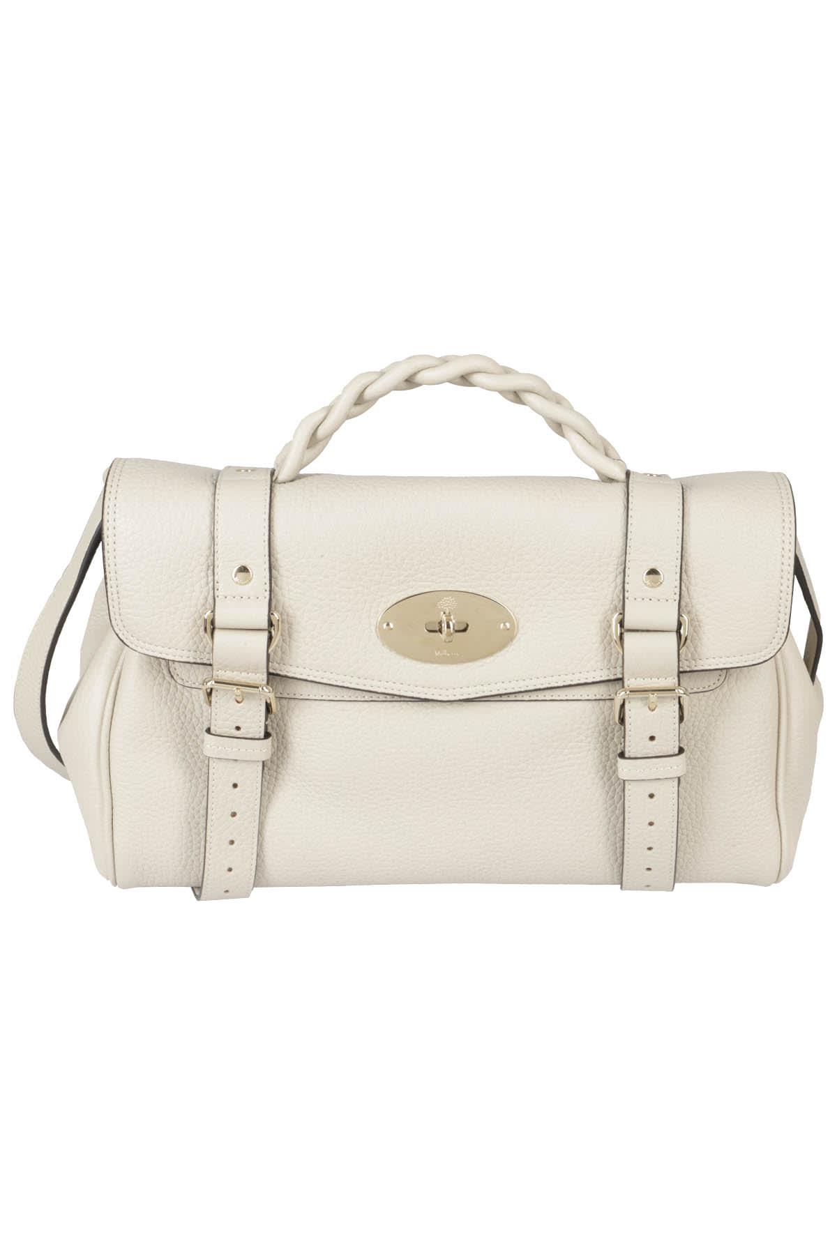 Mulberry Alexa Heavy Grain in Natural | Lyst