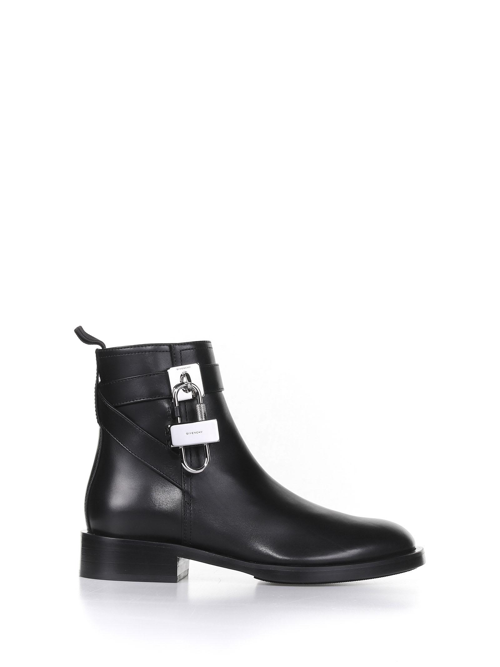 Givenchy Lock Ankle Boots - Women in Black | Lyst