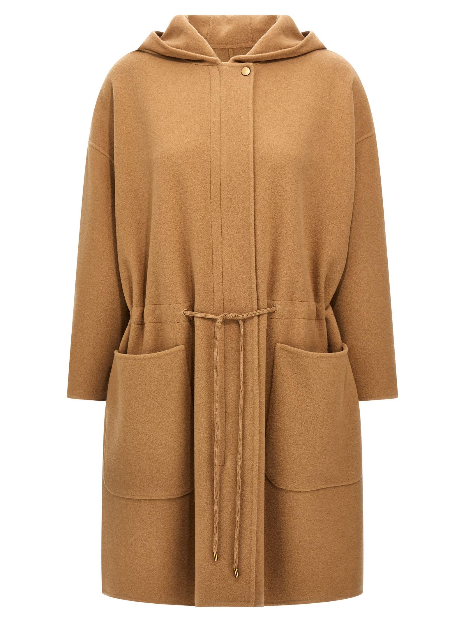 コート MAX MARA 'Miele' coat Brown Max Mara 'Miele' Coat in Brown | Lyst