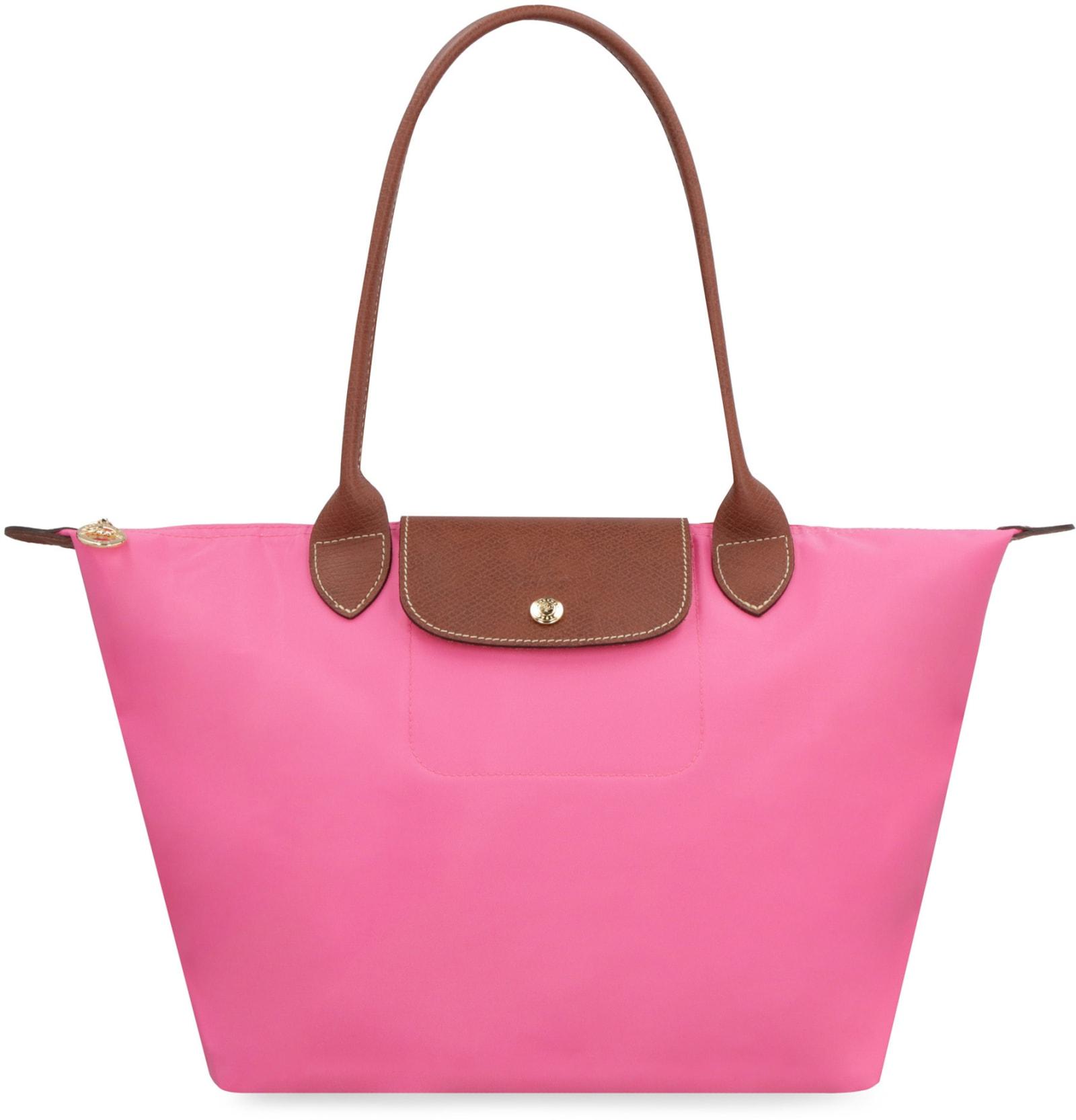 Longchamp Le Pliage Original L Shoulder Bag in Pink | Lyst