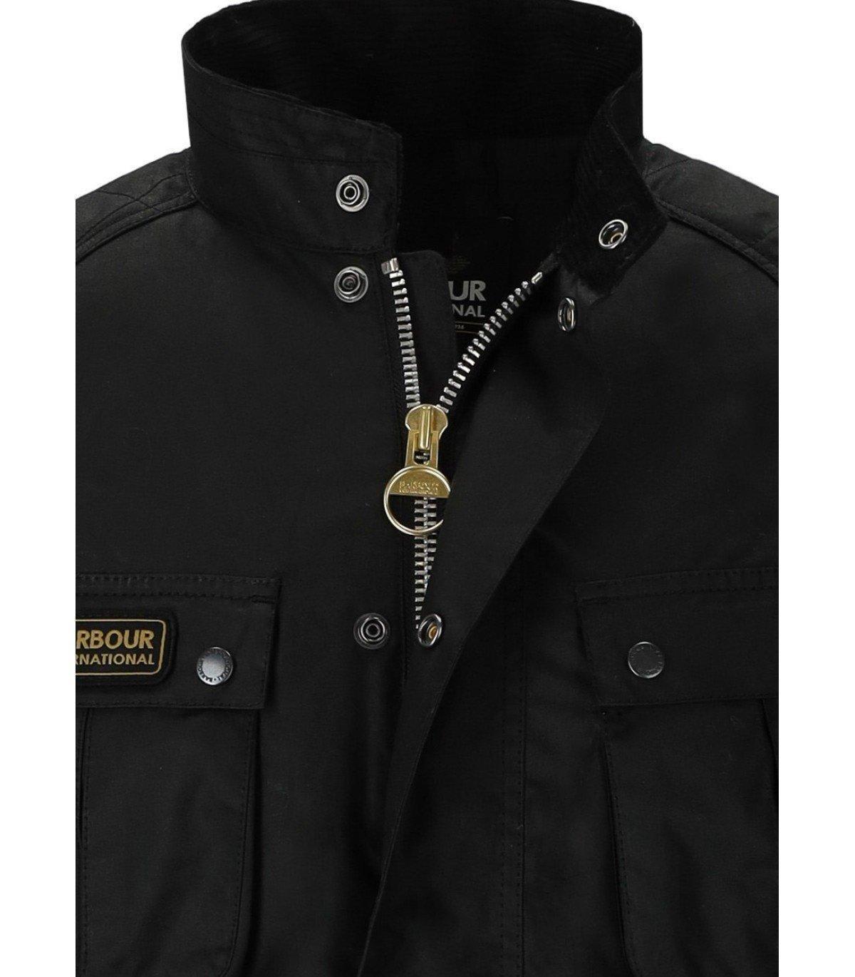 Barbour International Winter Lockseam Jacket in Black for Men Lyst