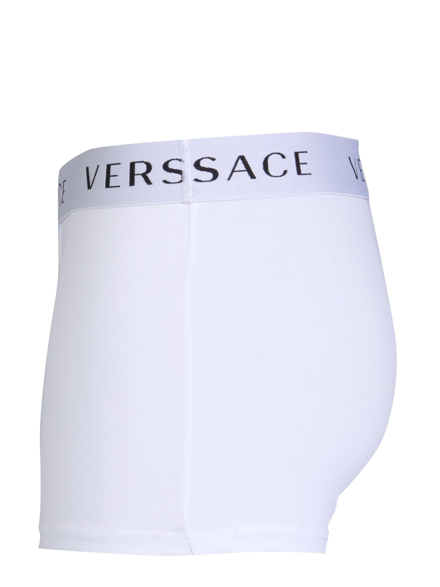 Versace Boxer in White for Men - Save 72% | Lyst