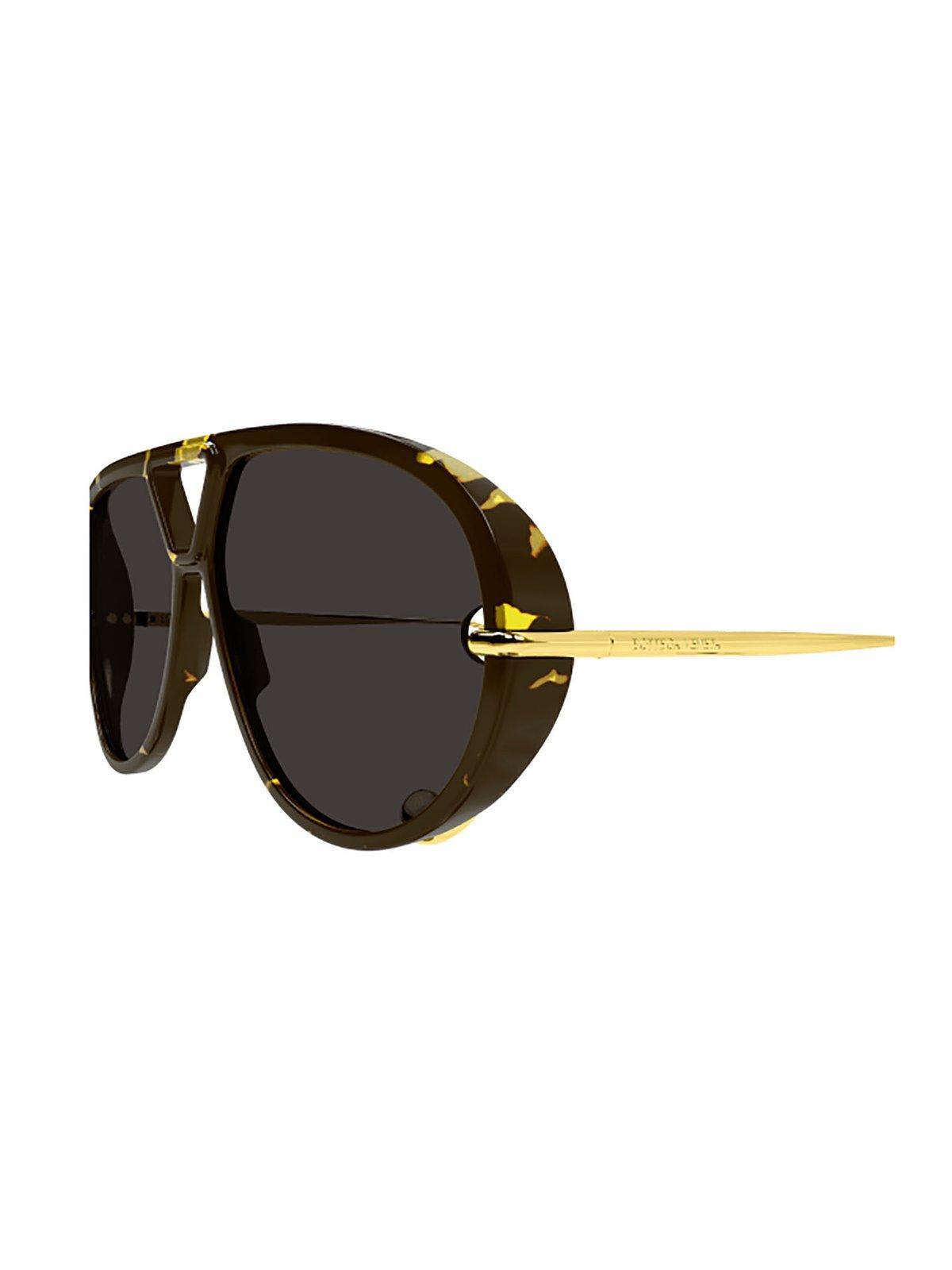 Bottega Veneta Bv1273s Sunglasses in Black Lyst